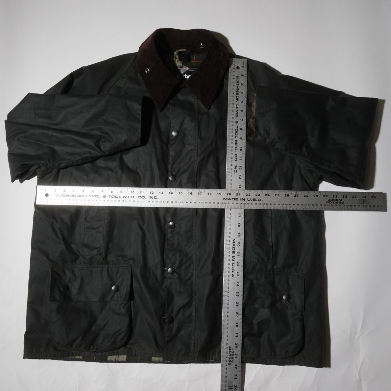 Barbour Barbour Beaufort Waxed Jacket 'Sage' Size US XXL / EU 58 / 5 - 2 Thumbnail