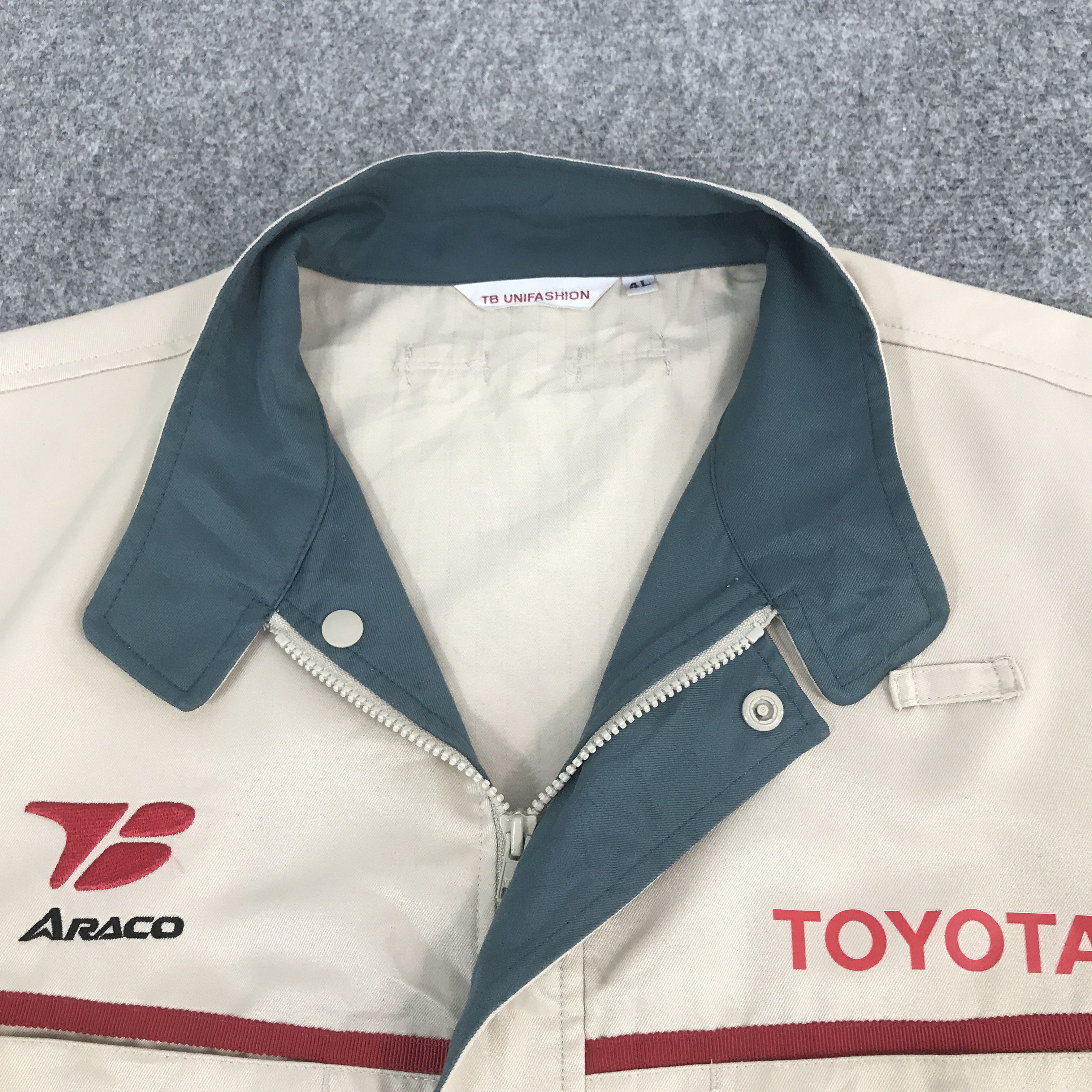 Japanese Brand Rare Toyota racing Sport Custom Uniform jacket Size US XL / EU 56 / 4 - 8 Thumbnail
