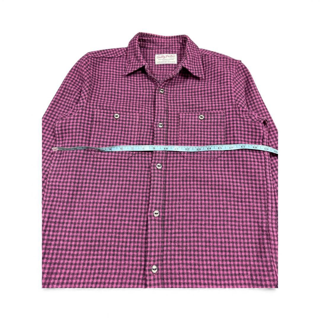 Wacko Maria Wacko Maria Guilty Parties painted Houndstooth flannel Red Size US M / EU 48-50 / 2 - 20 Thumbnail