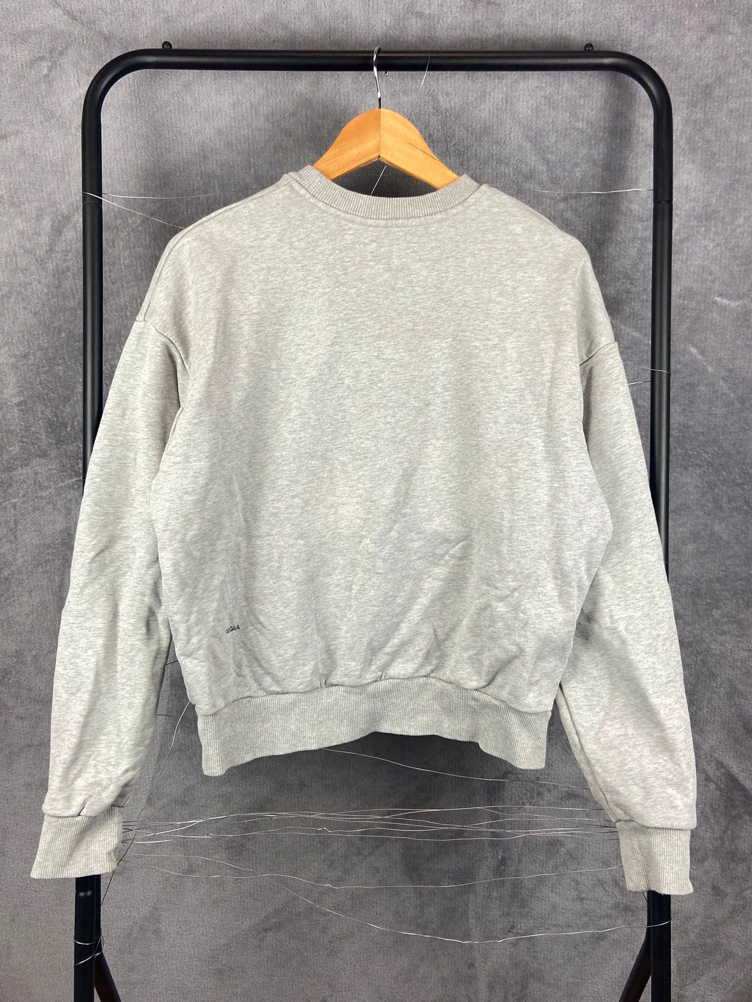 Pangaia Pangaia Grey Organic Crewneck – Minimalist, XS Size XS / US 0-2 / IT 36-38 - 4 Thumbnail