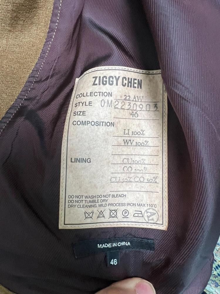 Ziggy Chen Ziggy chen 22aw patchwork cropped jacket Size US S / EU 44-46 / 1 - 3 Thumbnail