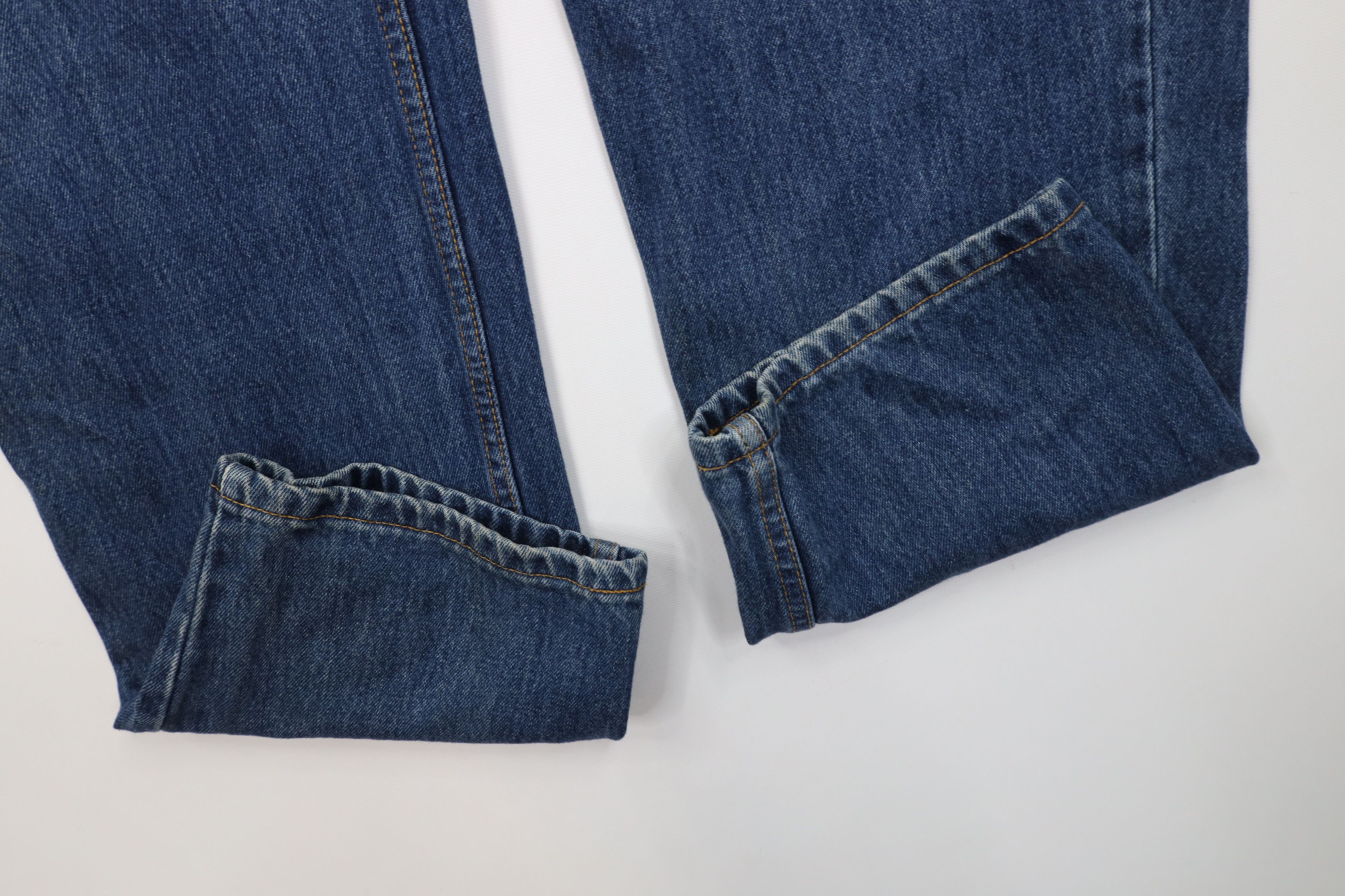 Levi's Vintage Y2K 2002 Levis 550 Relaxed Fit Denim Jeans Blue Size US 38 / EU 54 - 5 Thumbnail