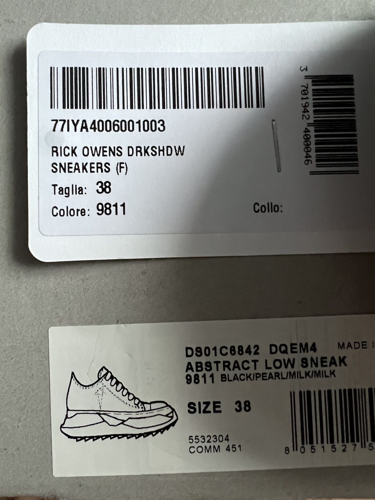 Rick Owens Rick Owens sneakers Size US 8 / IT 38 - 8 Thumbnail