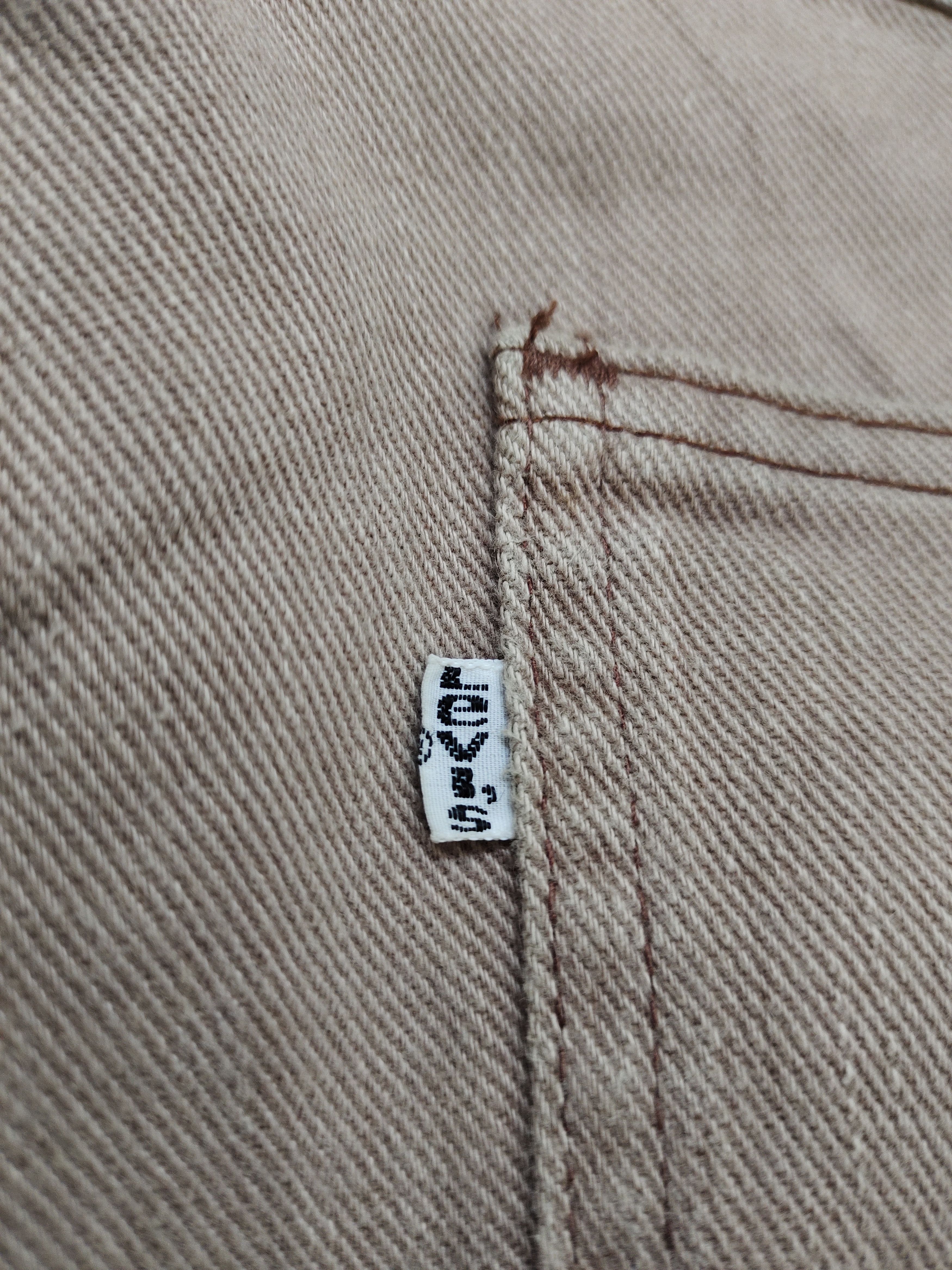 If Six Was Nine Flare Jeans Levis 80s White Tab Bootcut Denim Pants Size US 32 / EU 48 - 20 Thumbnail
