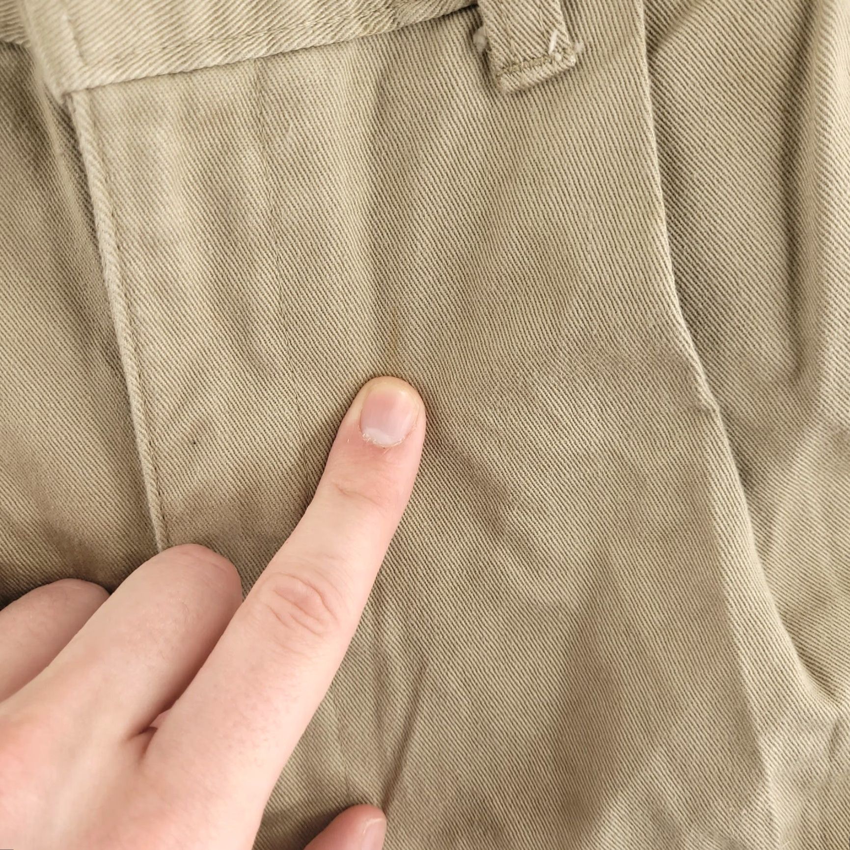 Vintage Boa ECU Shorts Mens 31 Chino Beige Tan East Carolina University Size US 31 - 7 Thumbnail