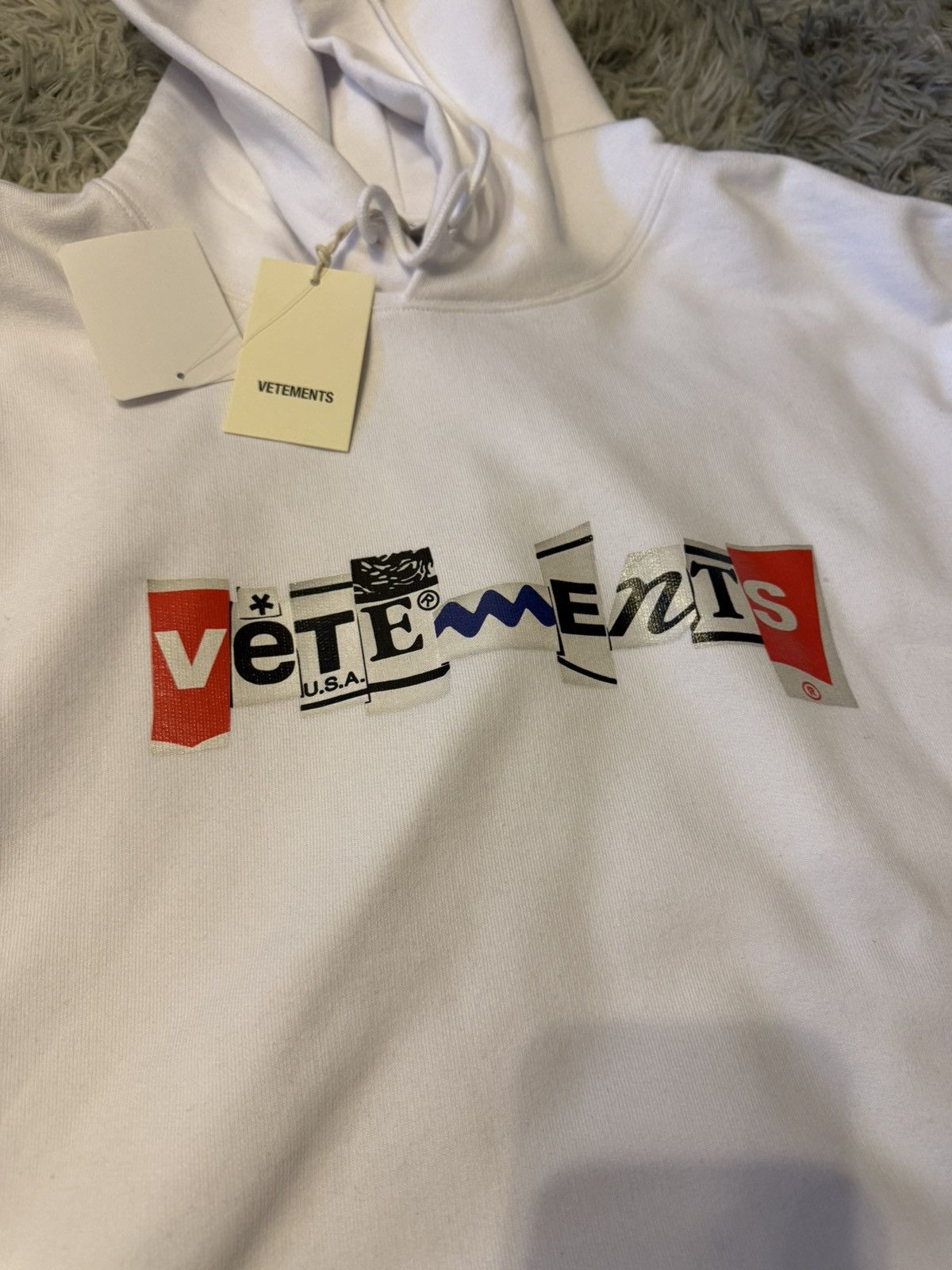 Vetements FW22 mixed logo hoodie Size US M / EU 48-50 / 2 - 2 Thumbnail
