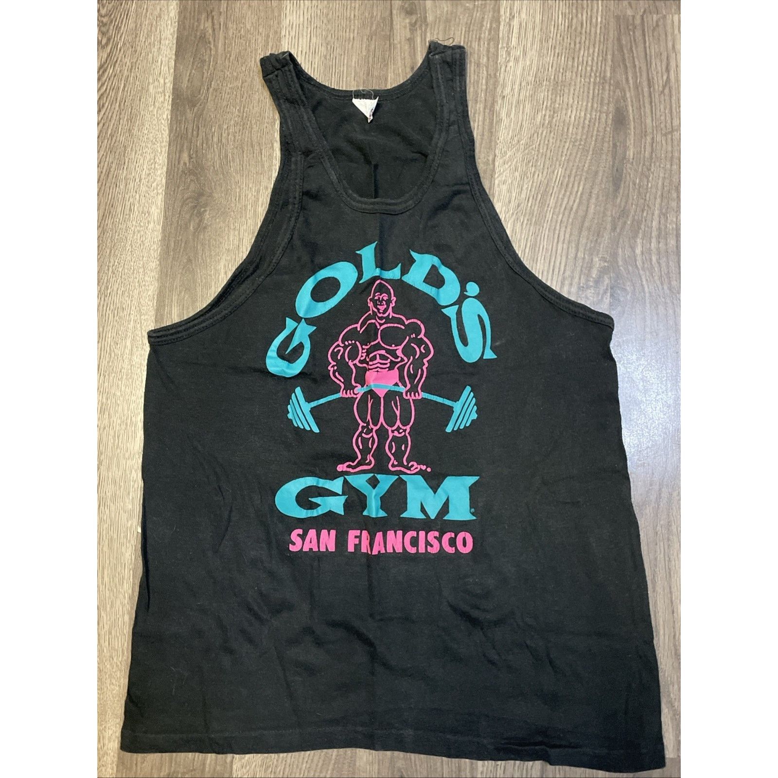 Other Vintage 80’s Gold's Gym Single Stitch Muscle Tank Top Medium Size US M / EU 48-50 / 2 - 1 Thumbnail