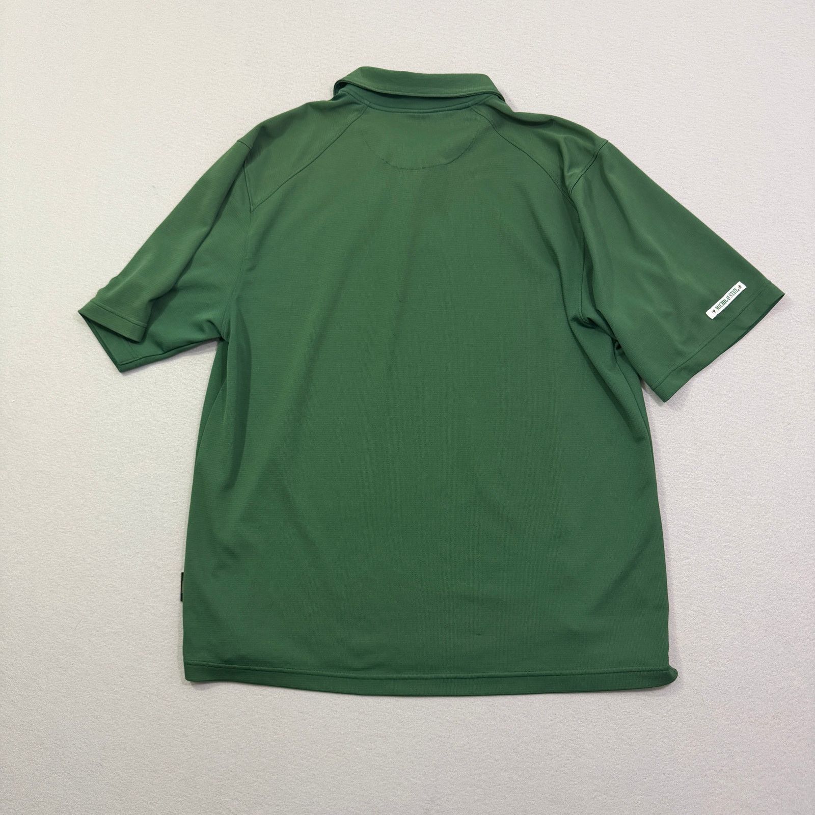 Nike Nike Michigan State Spartans Polo Shirt Men's Large Green Size US L / EU 52-54 / 3 - 6 Thumbnail