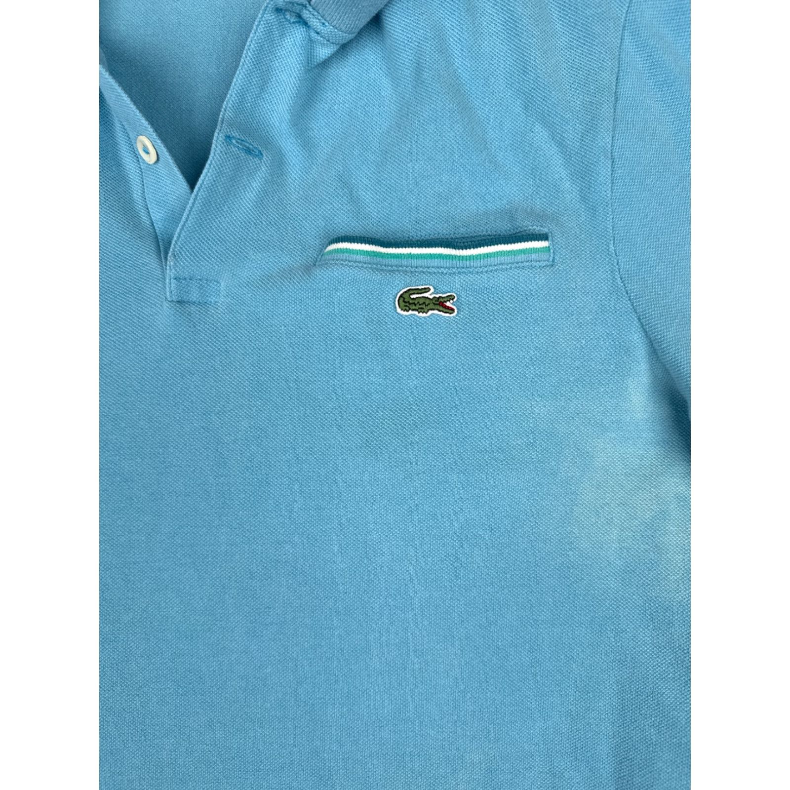 Lacoste Lacoste Polo Shirt Men 3 Blue Short Sleeve 100% Cotton Knit Activewear Sport Size US S / EU 44-46 / 1 - 6 Thumbnail