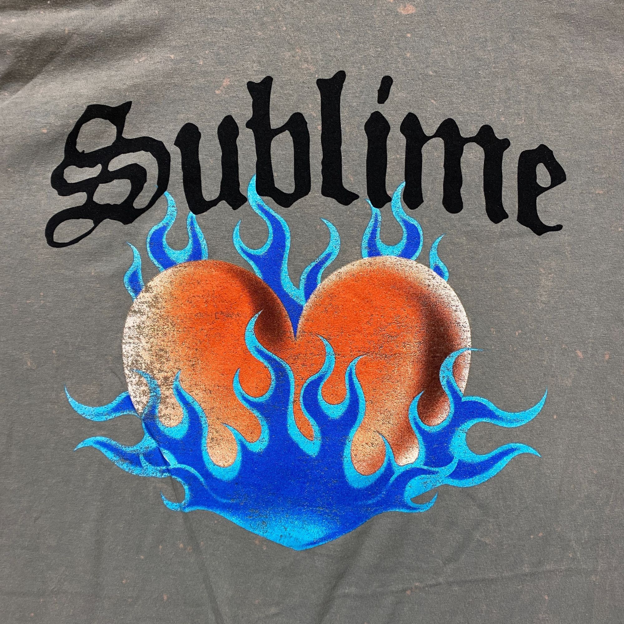 Sublime Sublime Burning Heart Rock Band Mineral Wash Tee L Size US L / EU 52-54 / 3 - 2 Thumbnail