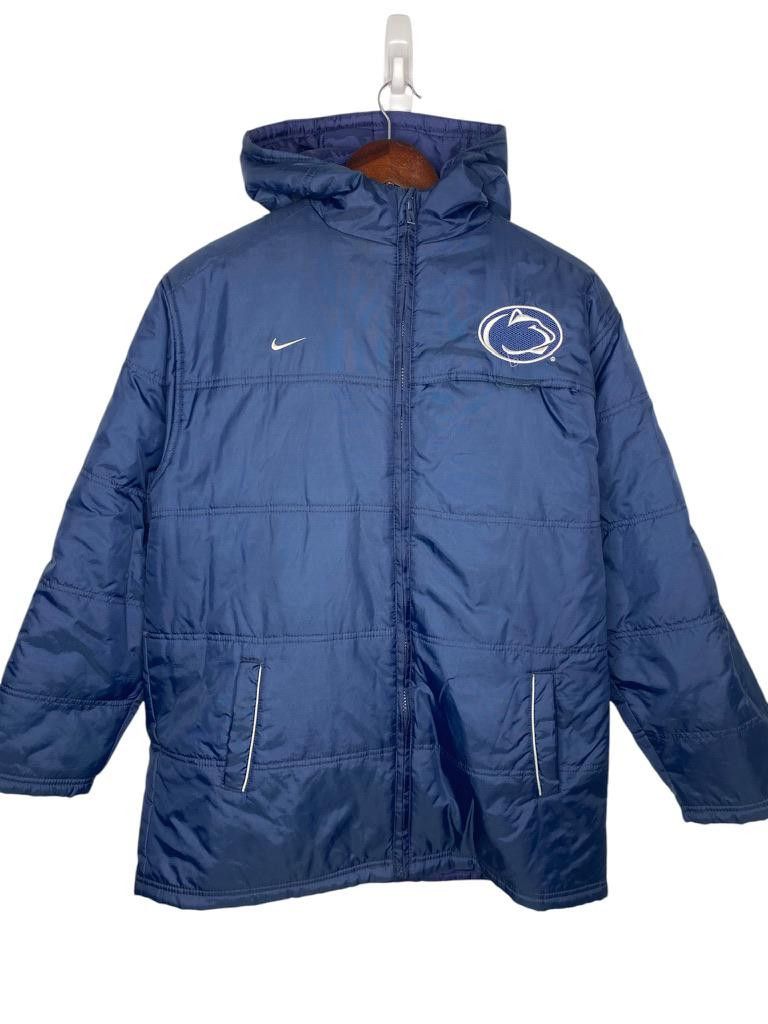 Nike Vintage Nike Penn State Lions Puffer Jacket Size Large Size US L / EU 52-54 / 3 - 1 Thumbnail