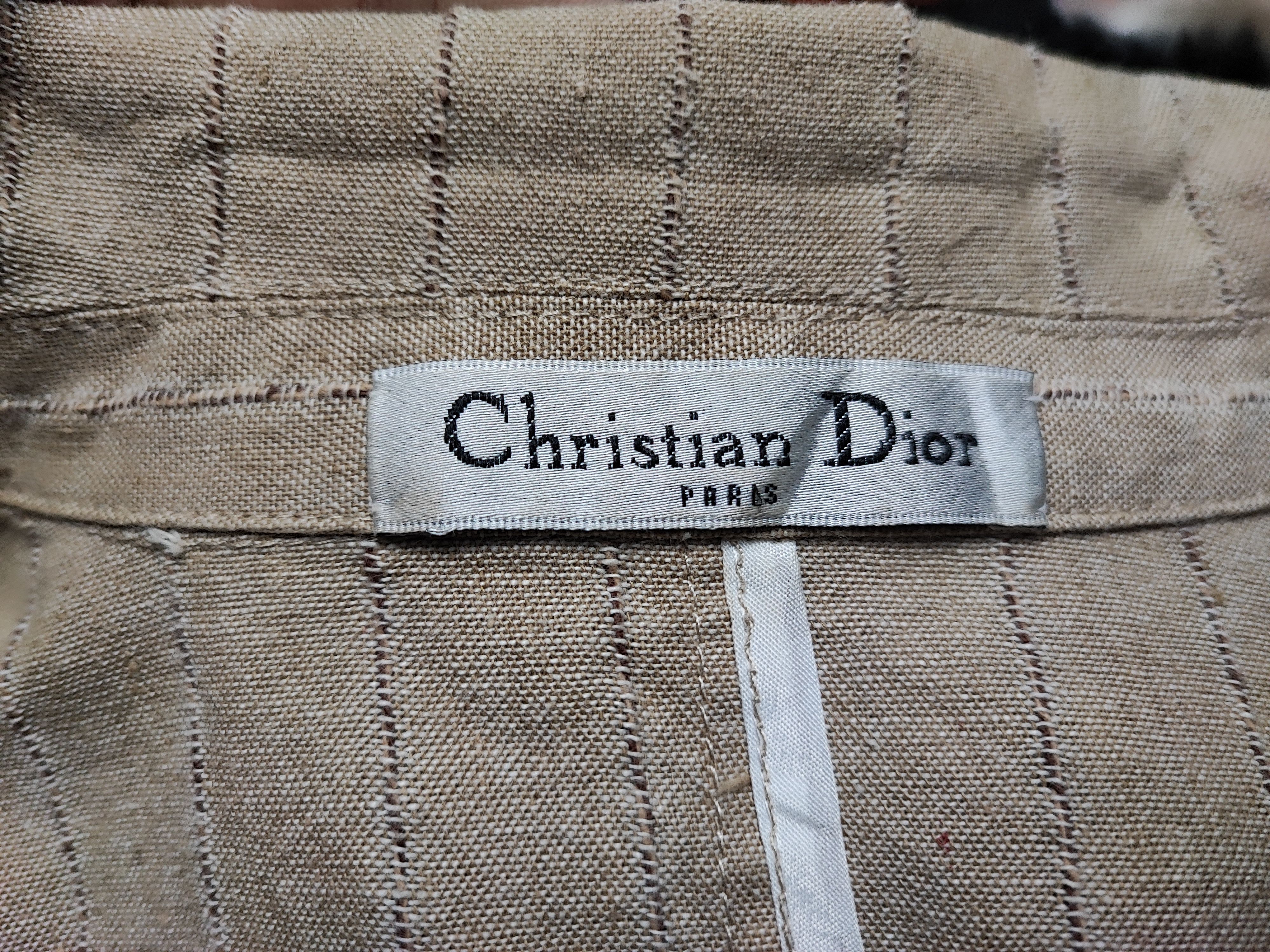 Christian Dior Monsieur Cristian Dior Japan Vintage Cotton Women S/M Size S / US 4 / IT 40 - 10 Thumbnail