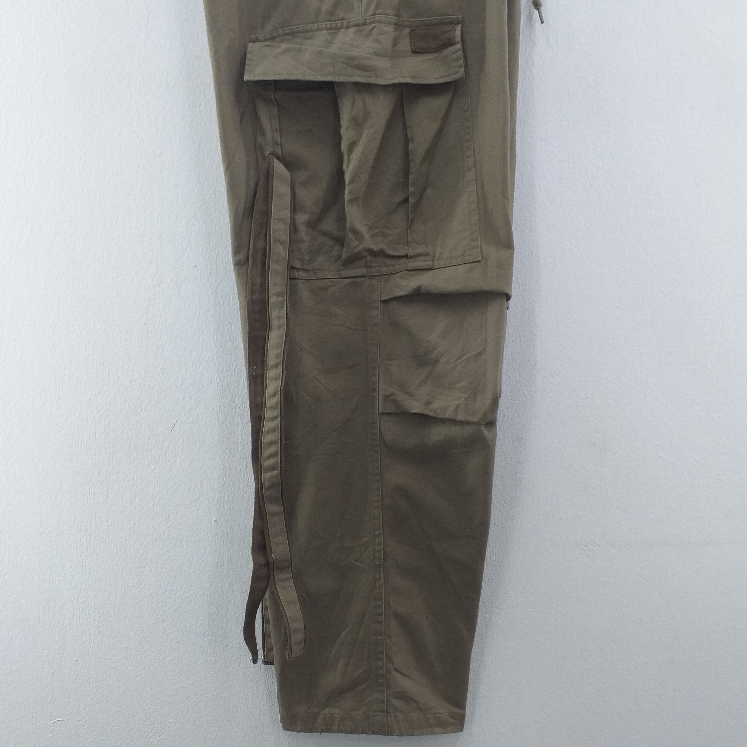 Japanese Brand Vintage Roughness Troop Japanese Cargo Pockets Pants -CP031 Size US 35 - 11 Thumbnail