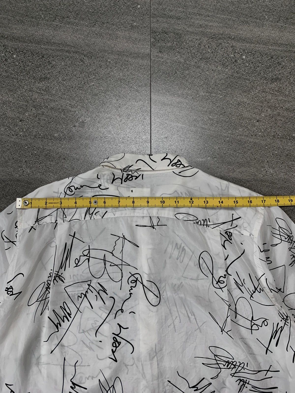 Comme des Garcons Homme Plus FREE IMPORT TAX 2005 Rolling Stones Collabs Silk Shirt Size US M / EU 48-50 / 2 - 11 Thumbnail