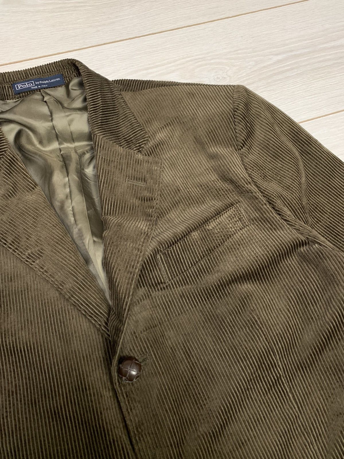 Polo Ralph Lauren Vintage POLO RALPH LAUREN Corduroy Blazer Work Jacket Size 52R - 4 Thumbnail