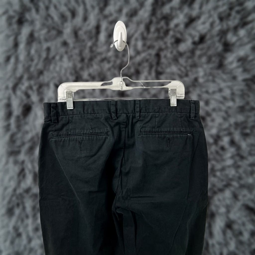 Polo Ralph Lauren VINTAGE? No — Polo Ralph Lauren Chino Pants Mens 35x30 Black YKK Stretch Classic Fit Trousers Size US S / EU 44-46 / 1 - 1 Thumbnail