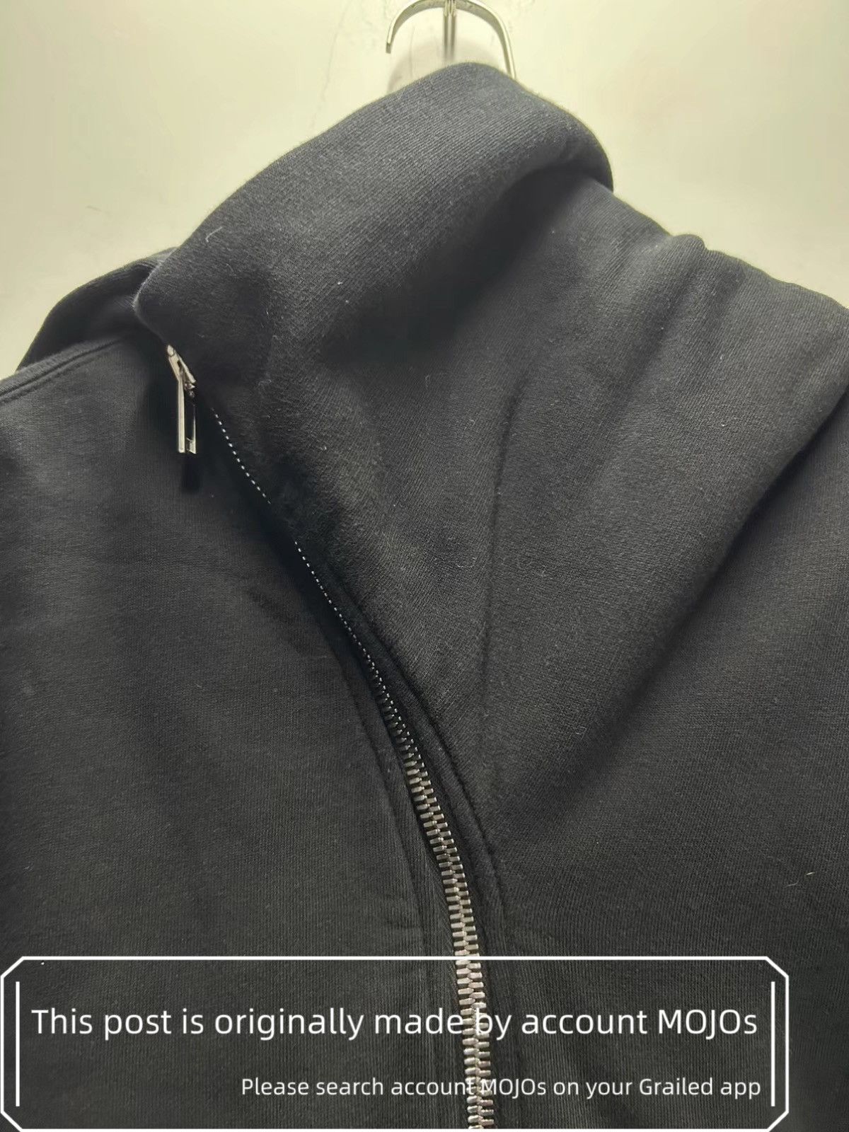 Rick Owens Sz S Rick Owens Drkshdw Wizard Thick Fabric Cross Zip-up Size US S / EU 44-46 / 1 - 2 Thumbnail