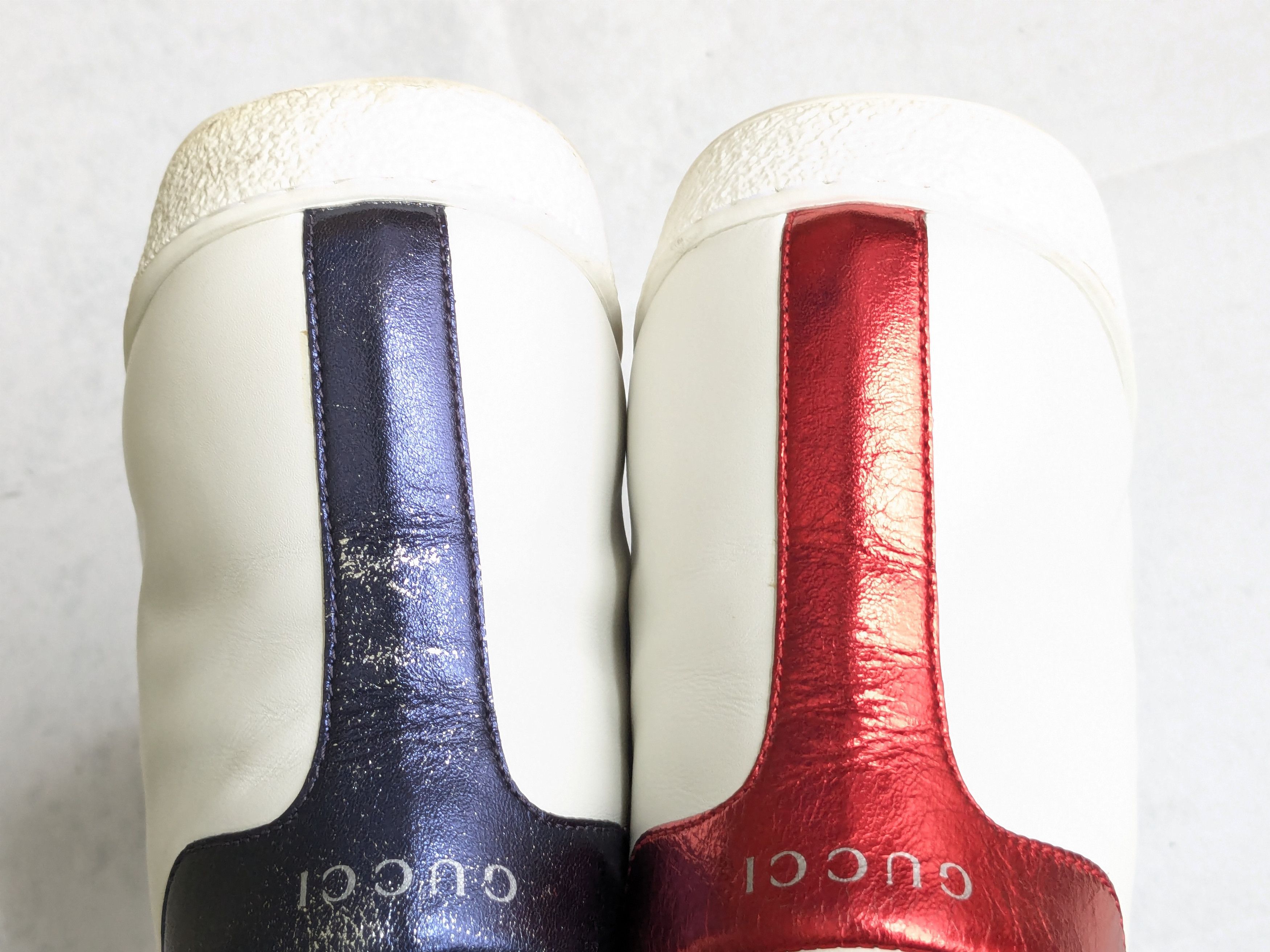 Gucci Gucci Ace Sneakers White 11.5 High Top Leather Size US 11.5 / EU 44-45 - 15 Thumbnail