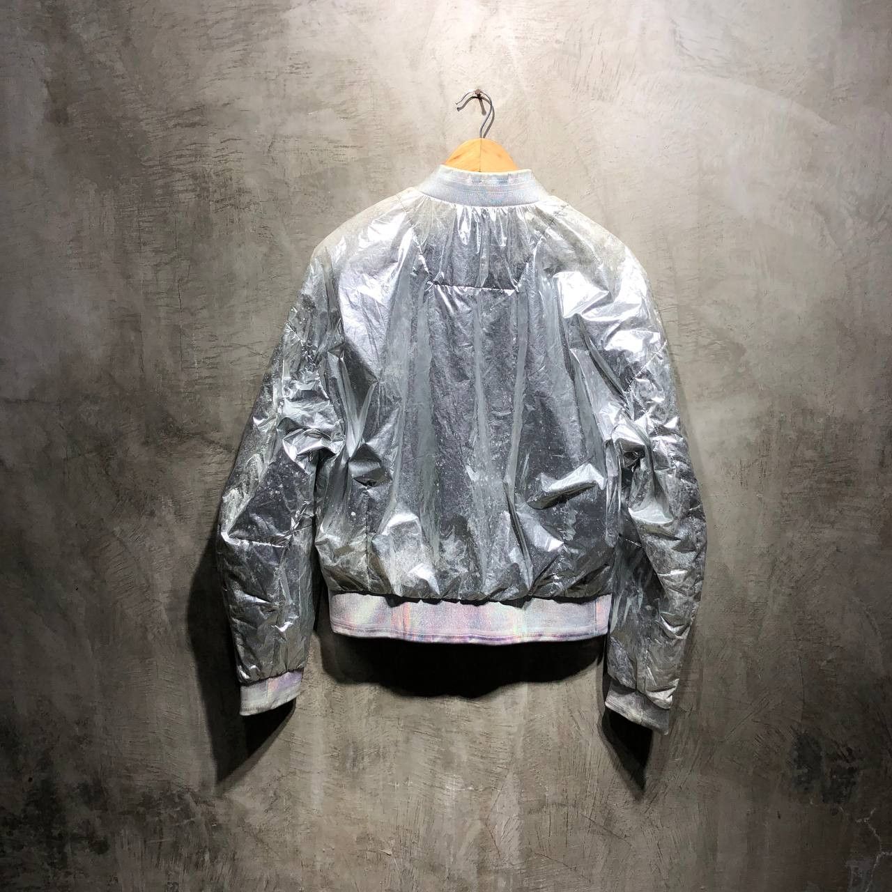 Juun.J Juun.J Silver Foil Bomber jacket Size US M / EU 48-50 / 2 - 9 Thumbnail