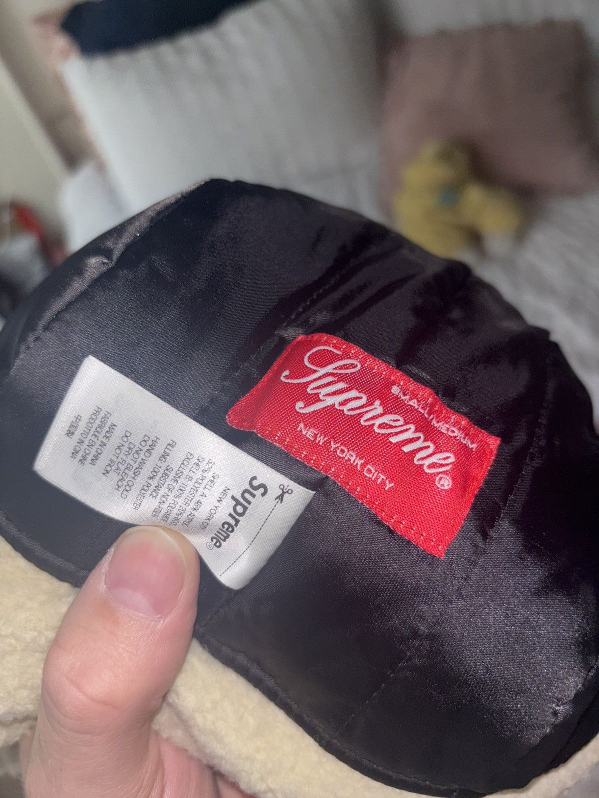 Supreme Supreme shearling trapper hat Size ONE SIZE - 6 Thumbnail