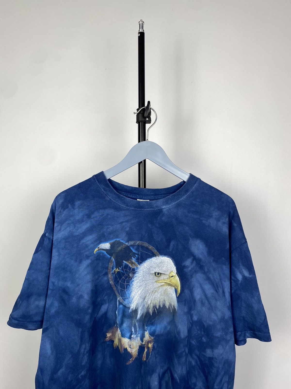 Band Tees × Vintage Vintage T-Shirt Eagle Made in USA Big American Bald Eagle Size US L / EU 52-54 / 3 - 2 Thumbnail