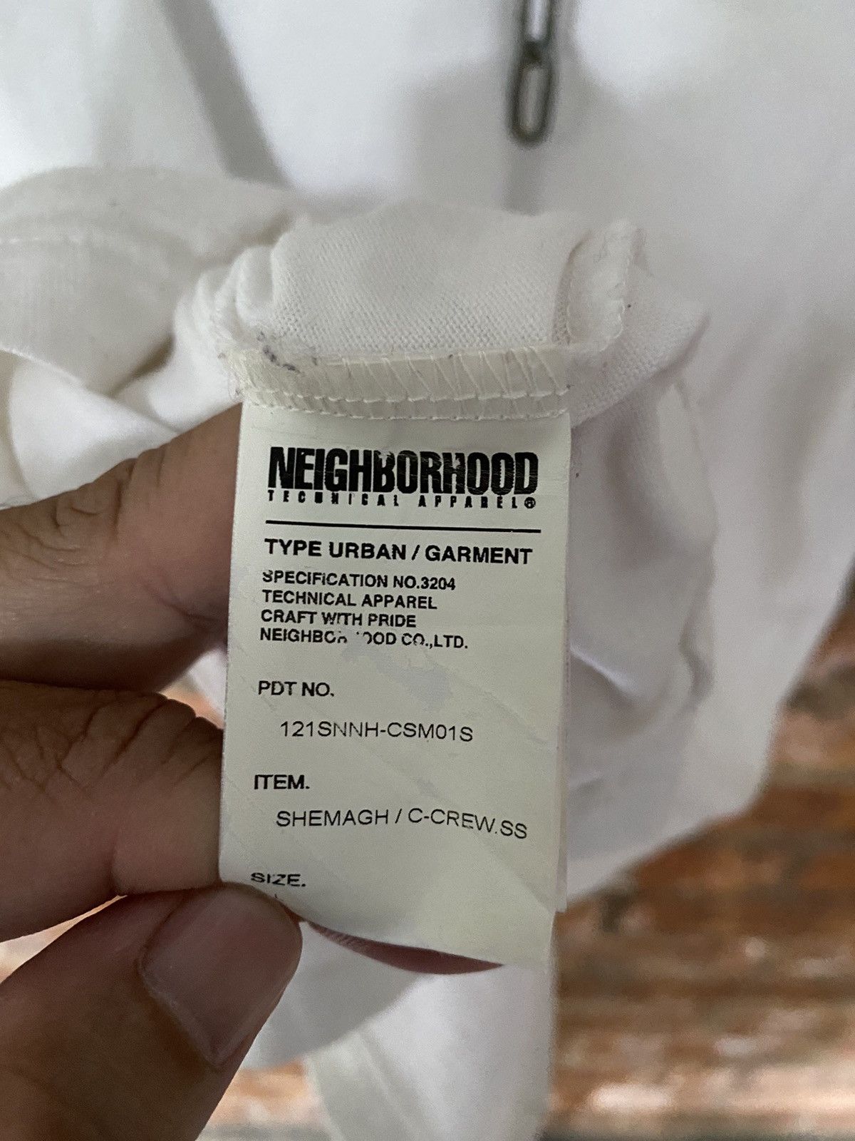 Neighborhood 2000s NHBH Shemagh hamas trompe l'oeil tee Size US M / EU 48-50 / 2 - 12 Thumbnail