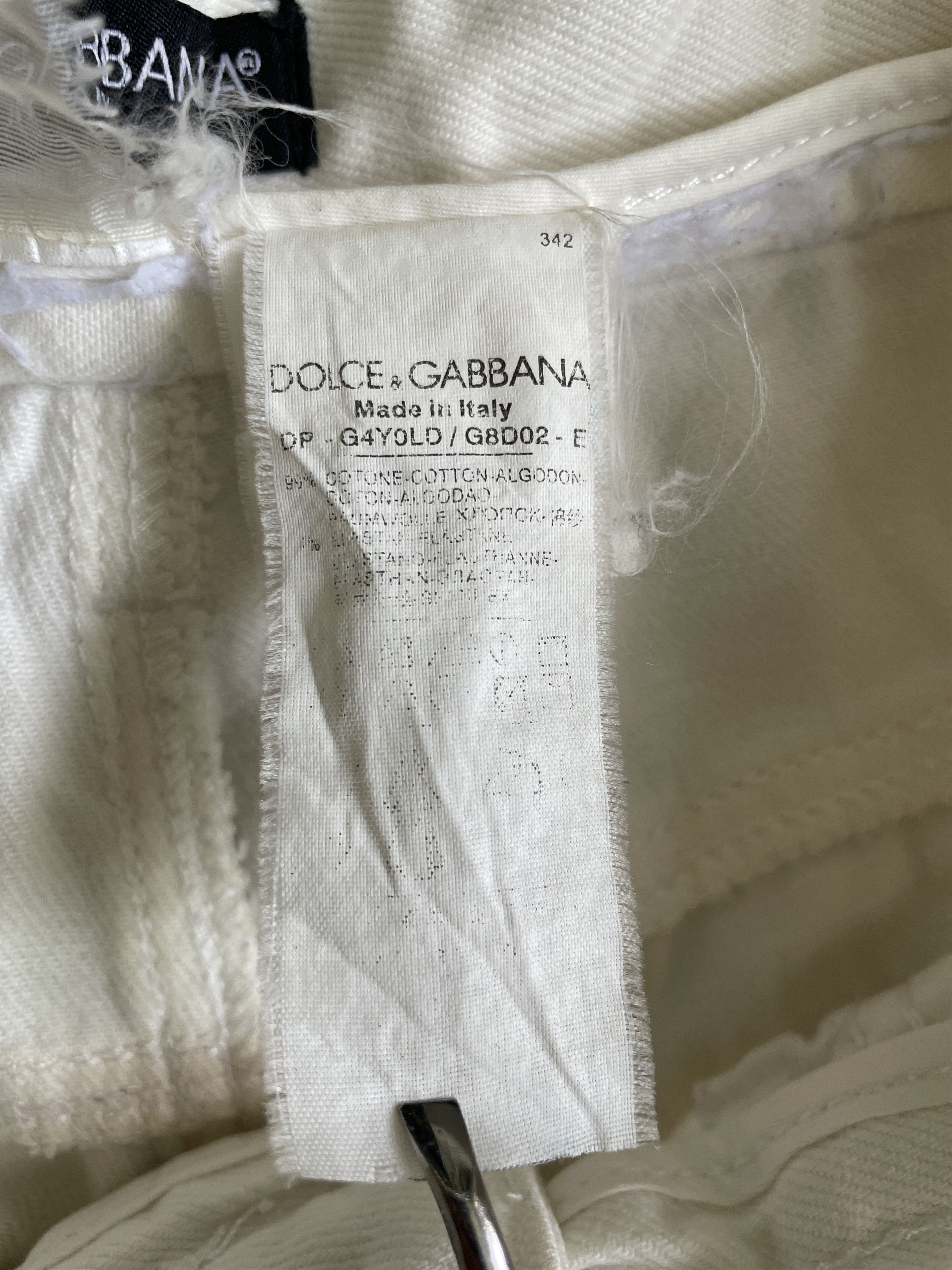 Dolce & Gabbana DOLCE&GABBANA Classic Pants Size US 29 - 5 Thumbnail