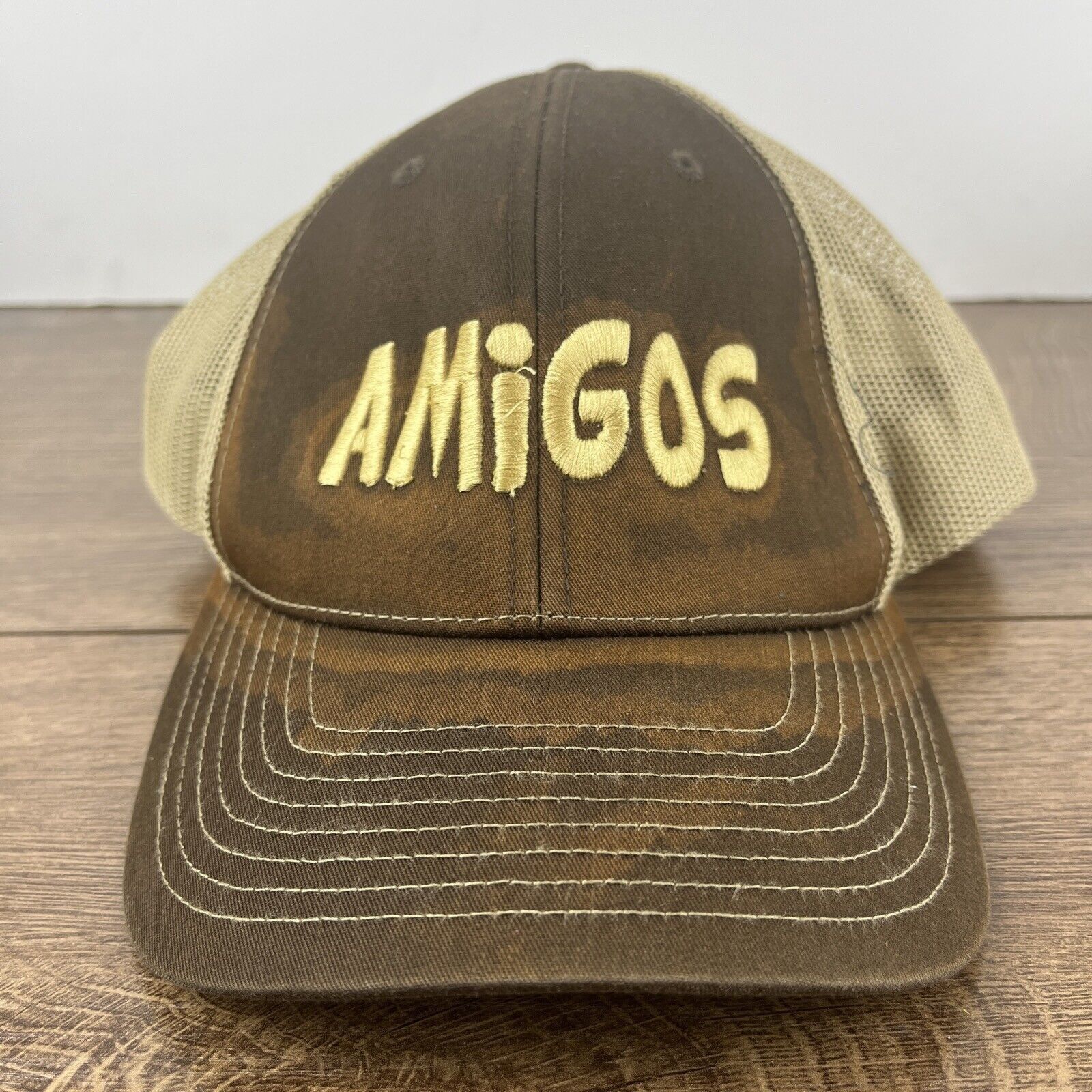 Other Amigos Hat Amigo Tan Brown Hat Adjustable Adult Size Hat Cap Size ONE SIZE - 2 Thumbnail