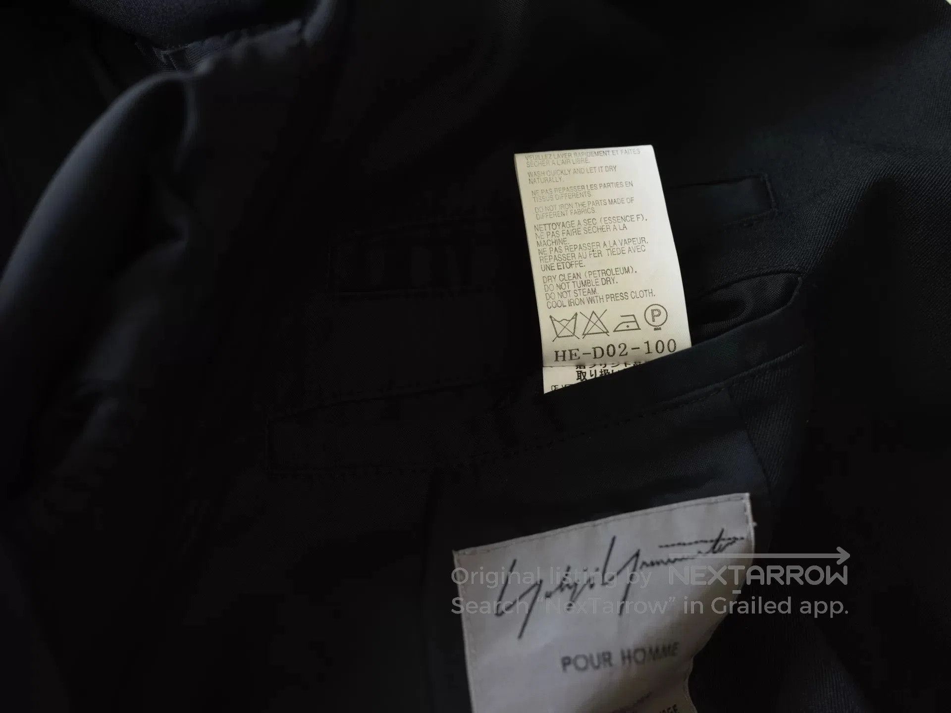 Yohji Yamamoto yohji yamamoto double. Size US S / EU 44-46 / 1 - 8 Thumbnail