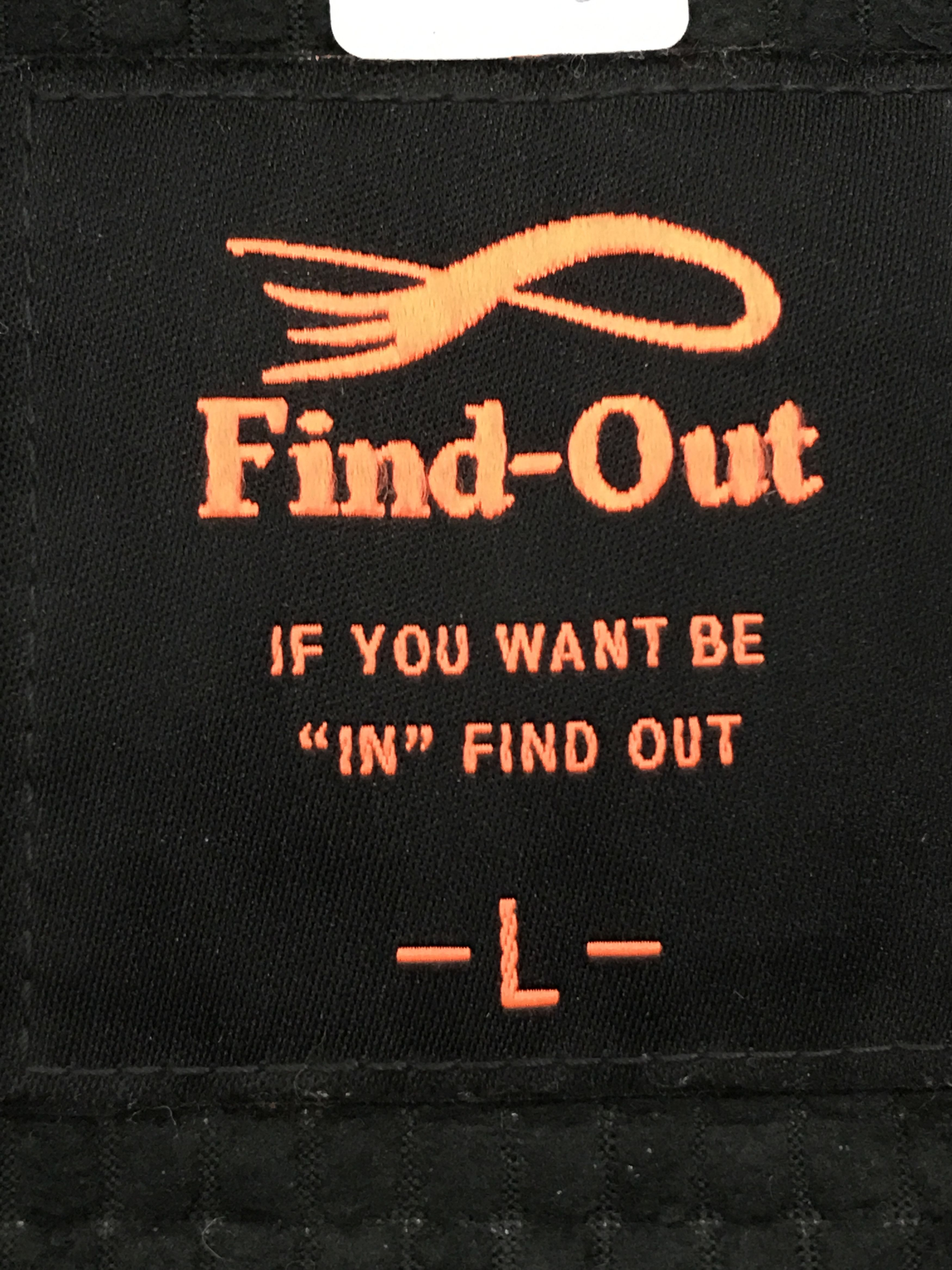 Vintage Find Out Zipper Jacket With Hoodie