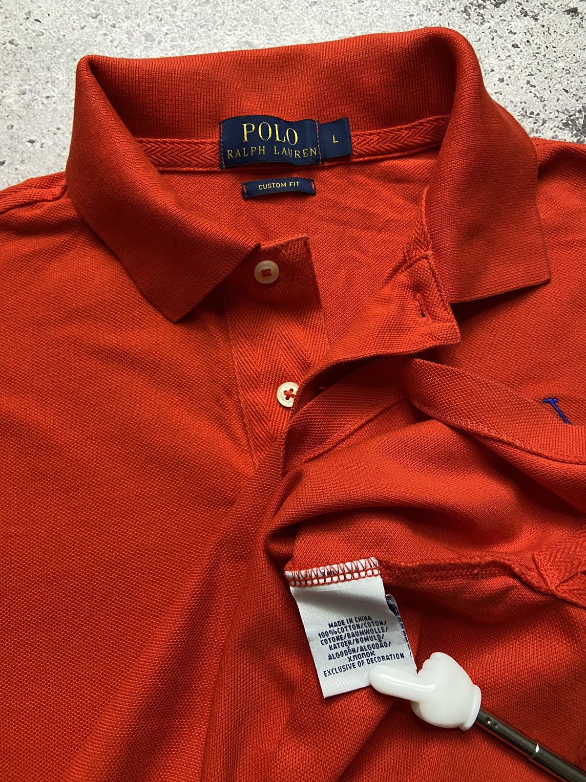 Polo Ralph Lauren Polo Ralph Lauren Orange Shirt Pony Big Logo L Size US L / EU 52-54 / 3 - 3 Thumbnail