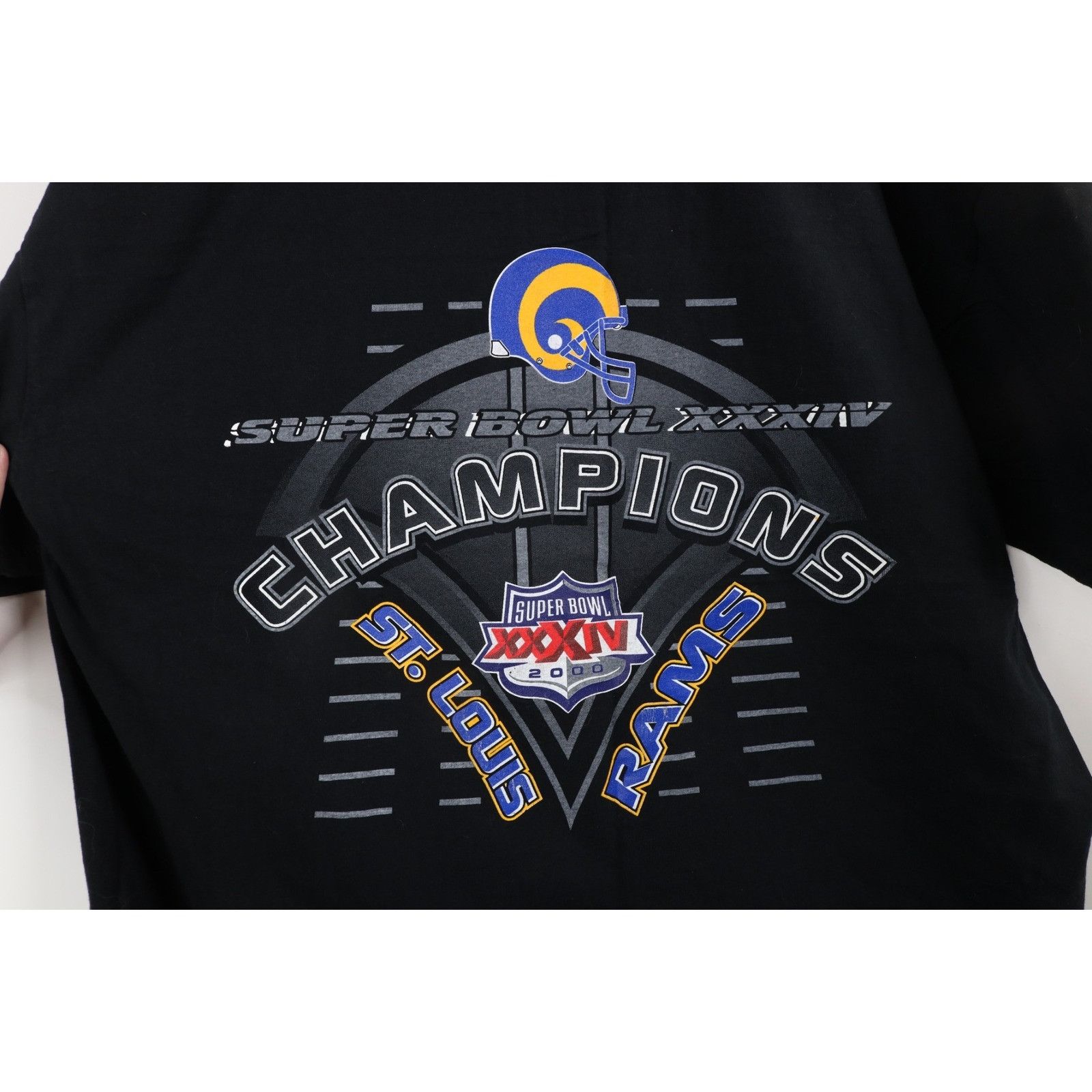 Puma Vintage Puma Super Bowl Champs St Louis Rams T-Shirt Size US L / EU 52-54 / 3 - 5 Thumbnail