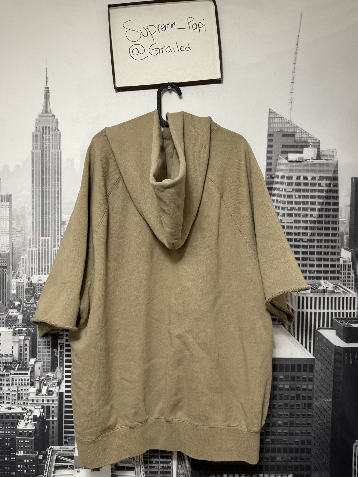 FOG 🔥FOG Fear of God OG Essentials Sleeveless Hoodie Tan SZ LRG Size US L / EU 52-54 / 3 - 7 Thumbnail