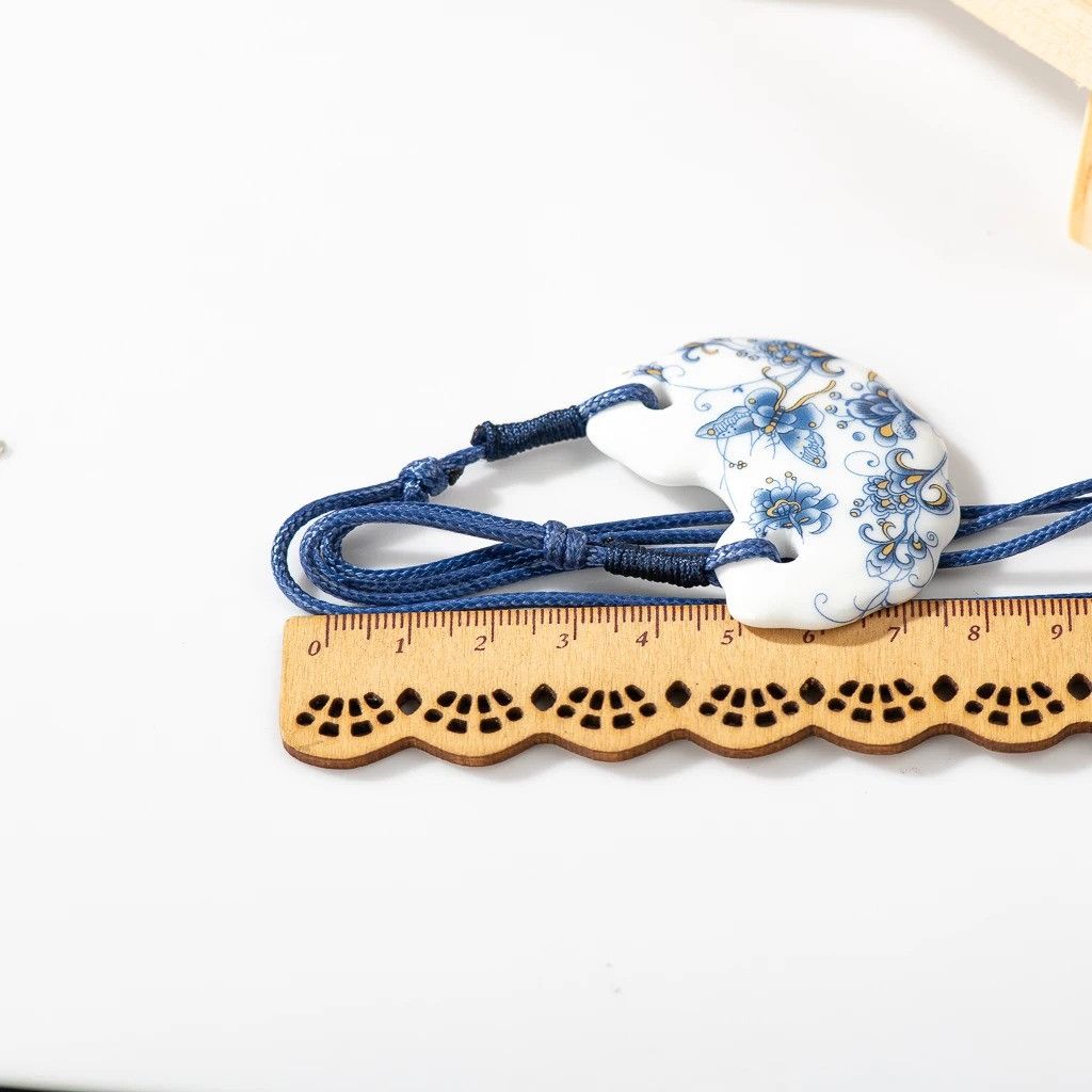Handmade Butterfly Pendant Necklace Handmade Jewelry Gift For Her Size ONE SIZE - 6 Thumbnail