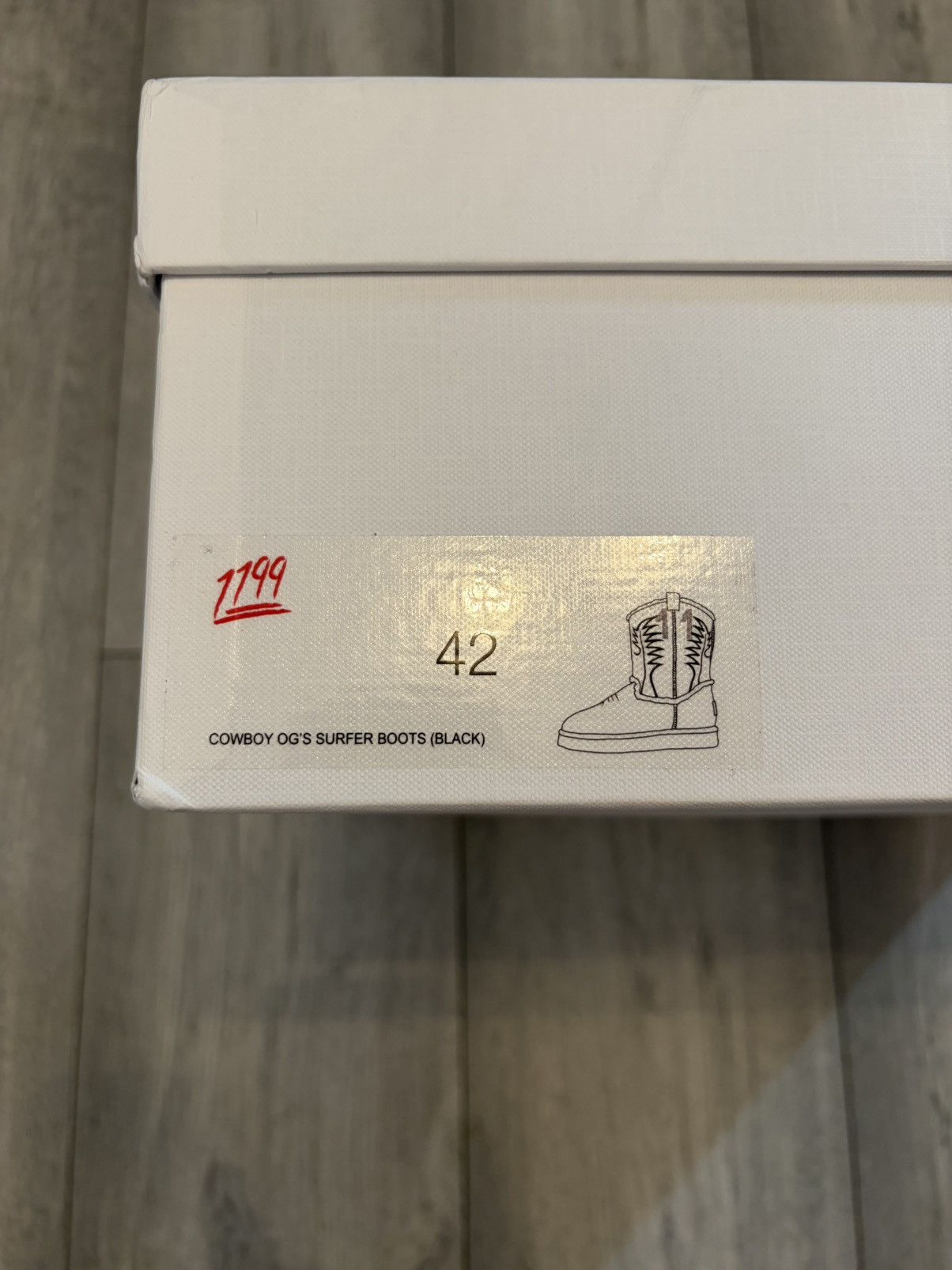 Other Bazo 1199 Cowboy Uggs v2 Black - Size 42 EU Size US 9 / EU 42 - 12 Thumbnail