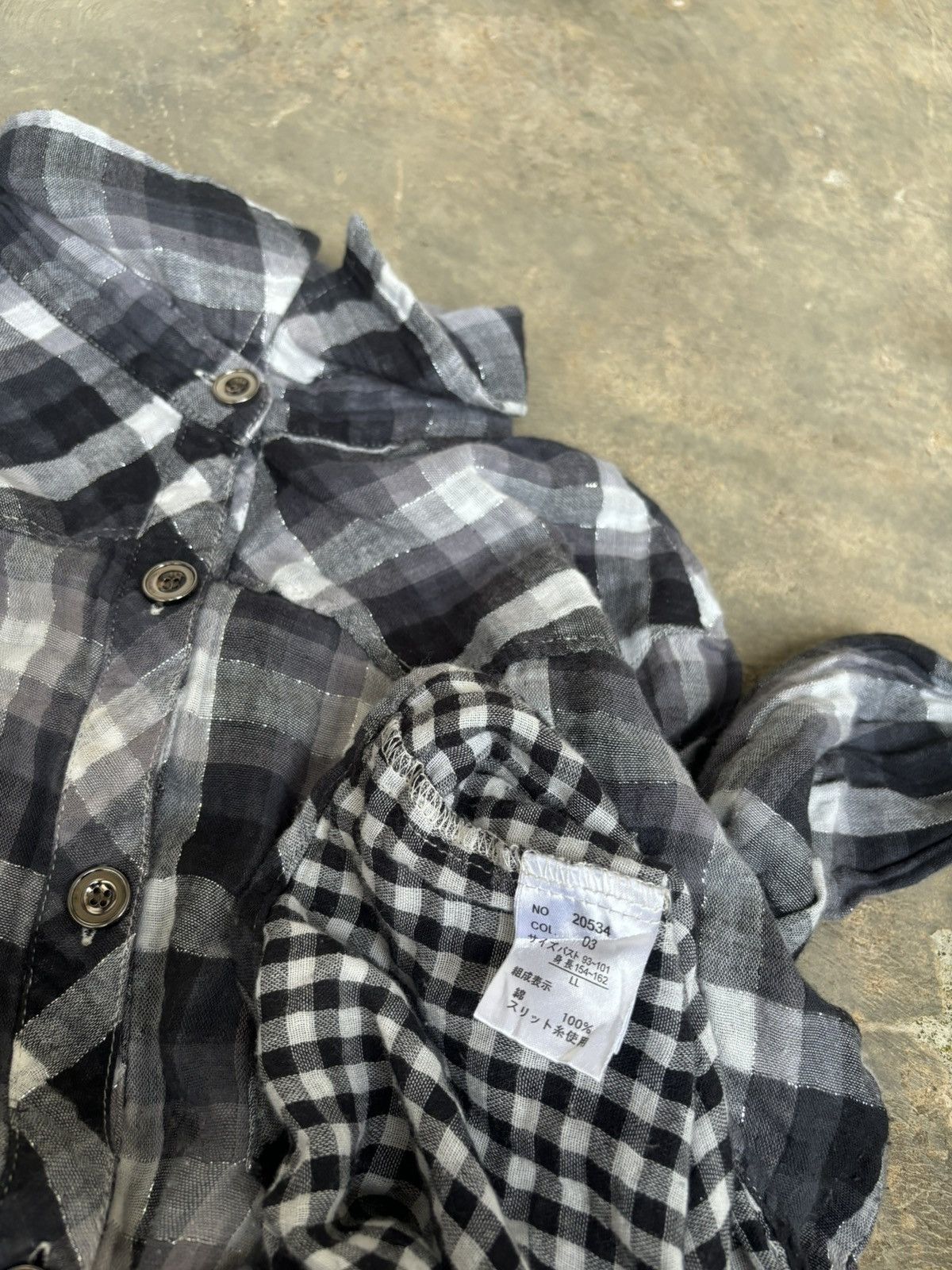 Hysteric Glamour × If Six Was Nine × Japanese Brand Y2k Ramonpole Ifsixwasnine Punk style Shirt Size US M / EU 48-50 / 2 - 7 Thumbnail