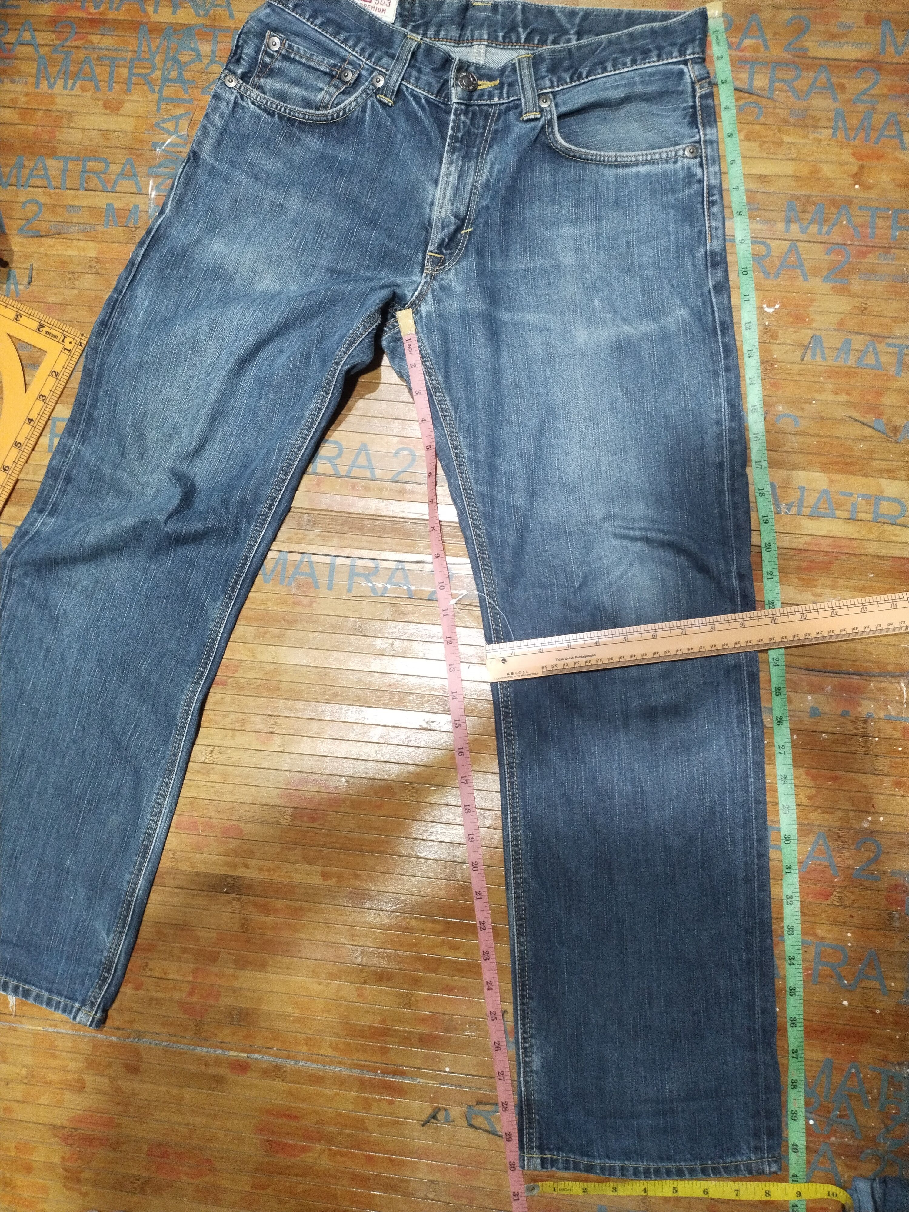 Edwin × Japanese Brand × Vintage Edwin 503 Premiun Sz 32" Size US 32 / EU 48 - 9 Thumbnail