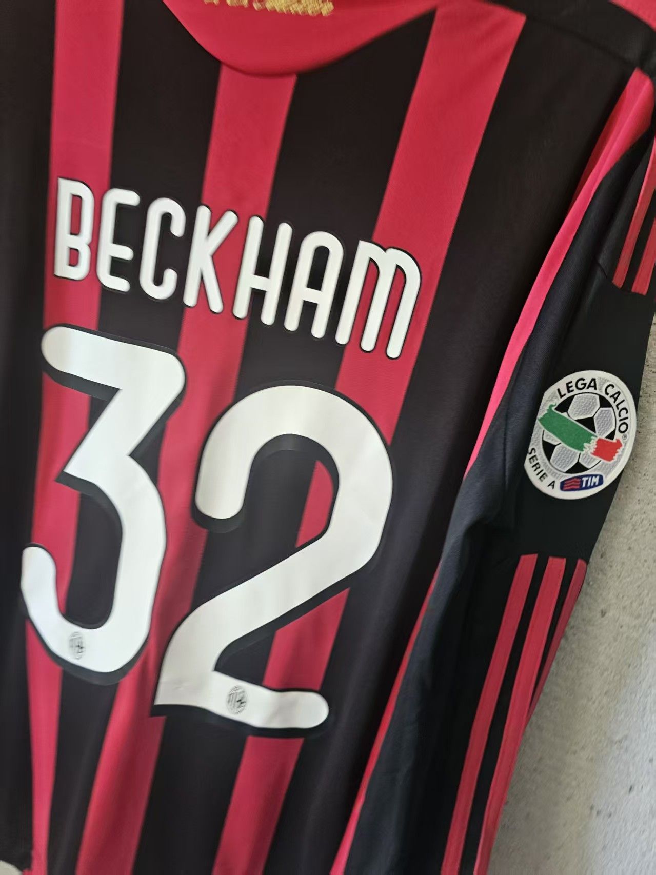Other 2009 AC Milan 23 David Beckham Jersey Home S Size US S / EU 44-46 / 1 - 5 Thumbnail