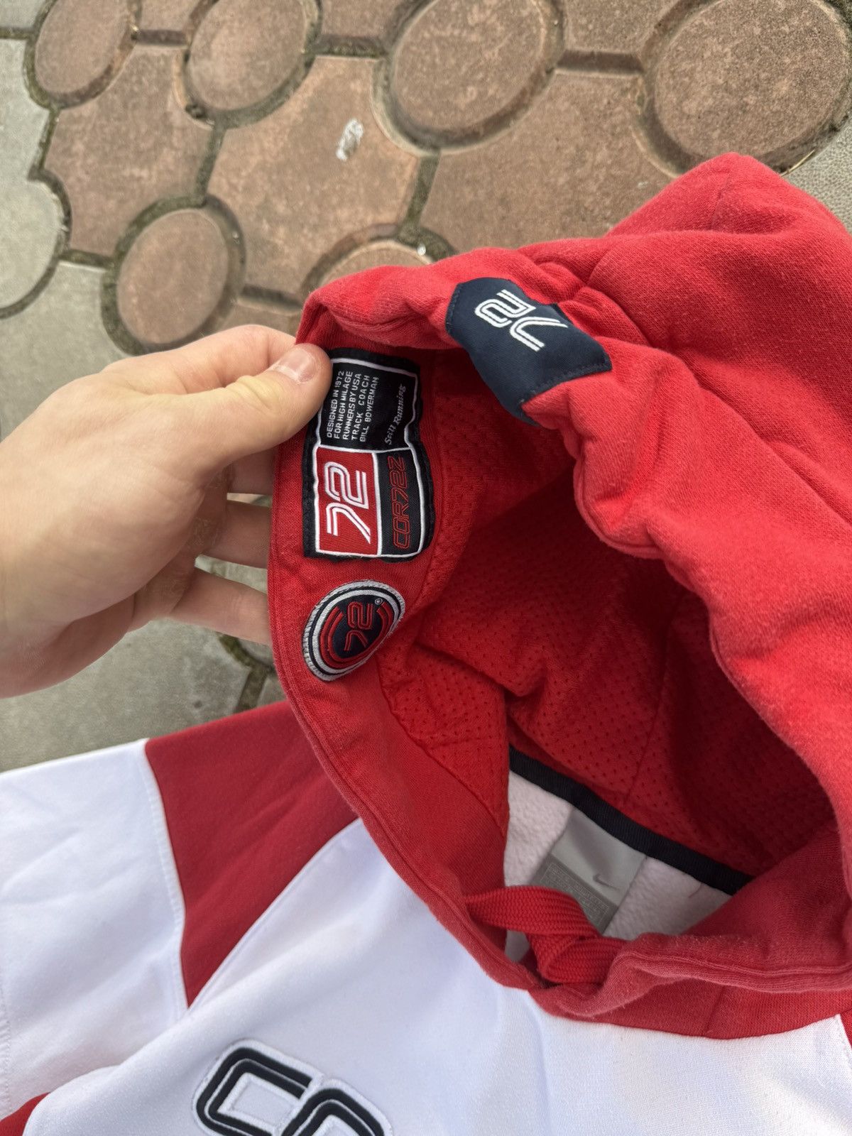 Nike Vintage Nike Cortez Spell Out Hoodie Y2K Size US S / EU 44-46 / 1 - 4 Thumbnail