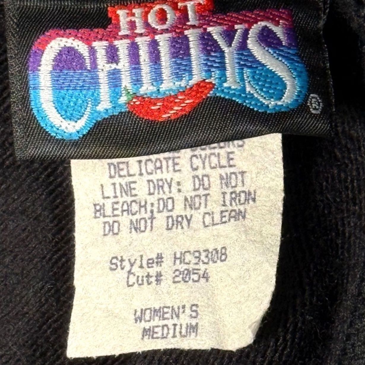 Vintage VINTAGE Hot Chillys Ski Pants Women MEDIUM Black Floral Palm Winter Wool Nylon Stirrup Retro 80s 90s Skiing Snowboarding Athletic Size 32" / US 10 / IT 46 - 7 Thumbnail