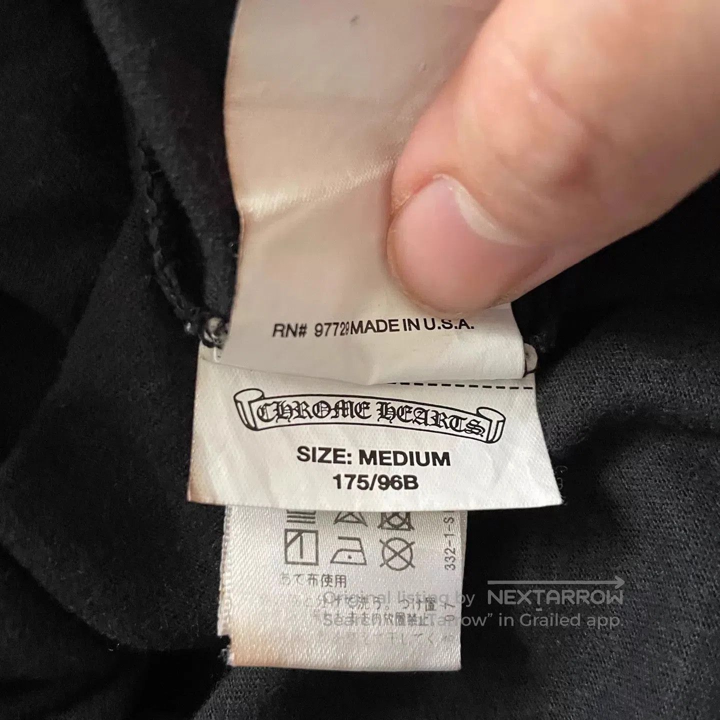 Other Black Short Sleeve Pocket T. Size US M / EU 48-50 / 2 - 5 Thumbnail
