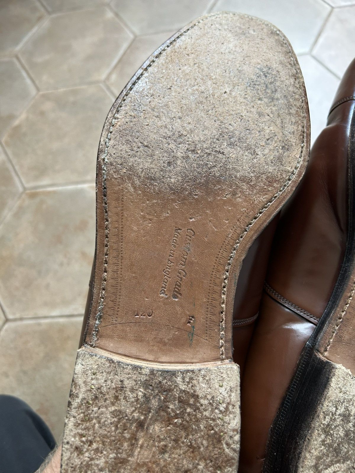 Church's Churchs Derby Cartmel Dress Shoes Size US 13 / EU 46 - 8 Thumbnail