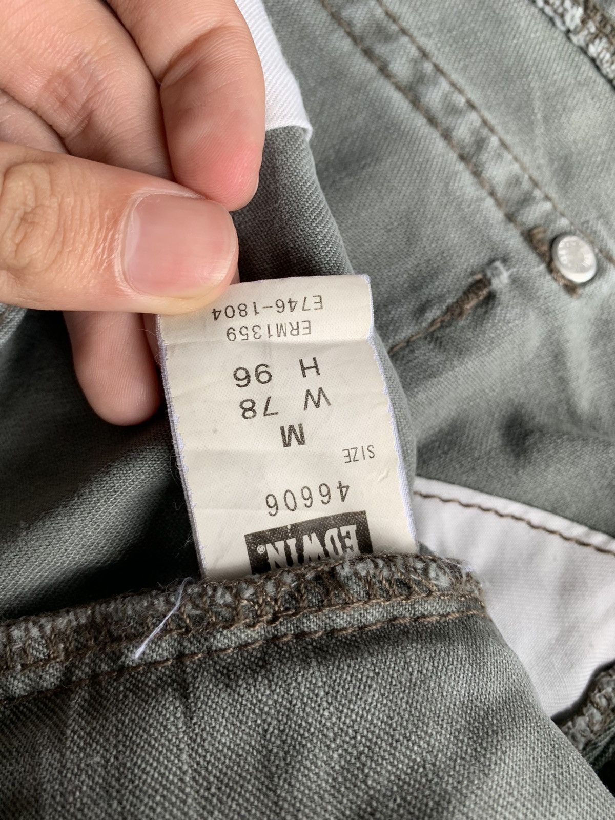Tornado Mart FLARE EDWIN XV BUSH POCKET MULTI POCKET DENIM PANTS Size US 32 / EU 48 - 18 Thumbnail