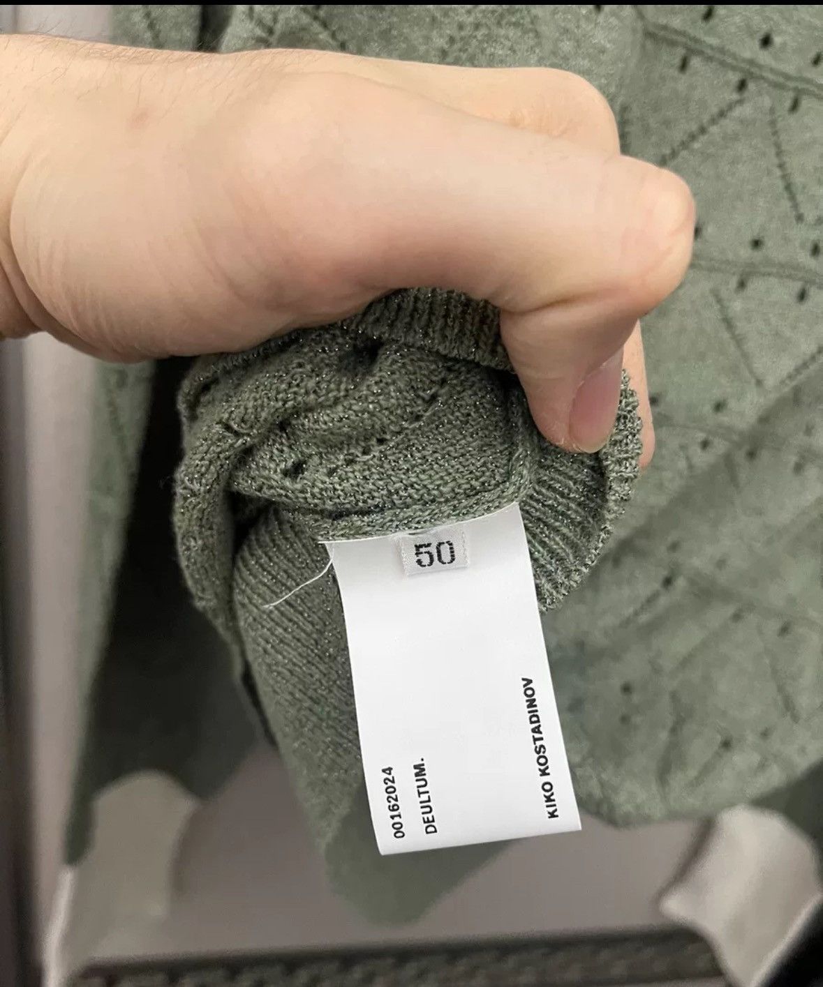 Kiko Kostadinov Kiko Kostadinov Knitted Sweater2412-Nextarrow Size US L / EU 52-54 / 3 - 4 Thumbnail