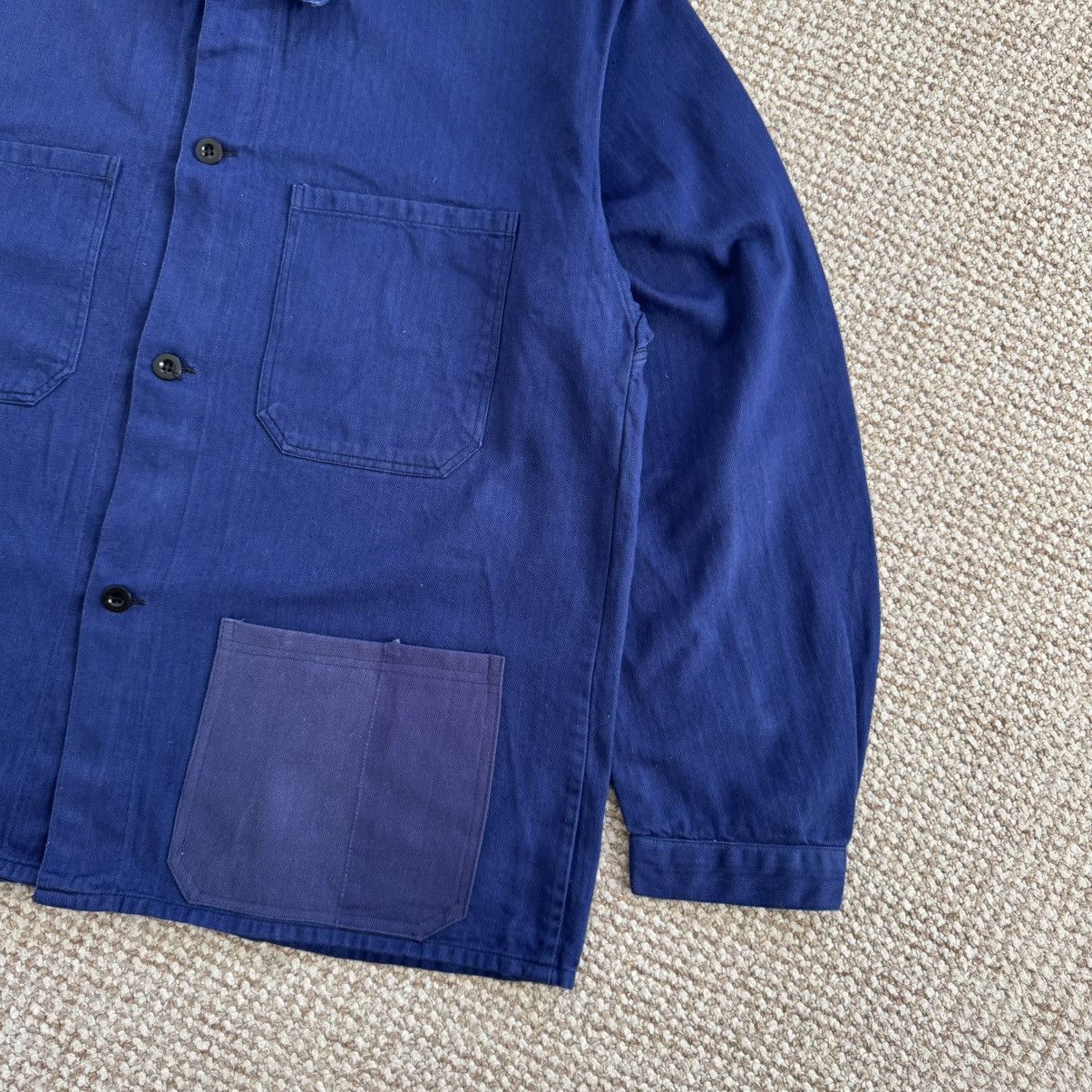 Le Laboureur Vintage herringbone hbt sanfor french workwear jacket Size US XL / EU 56 / 4 - 7 Thumbnail