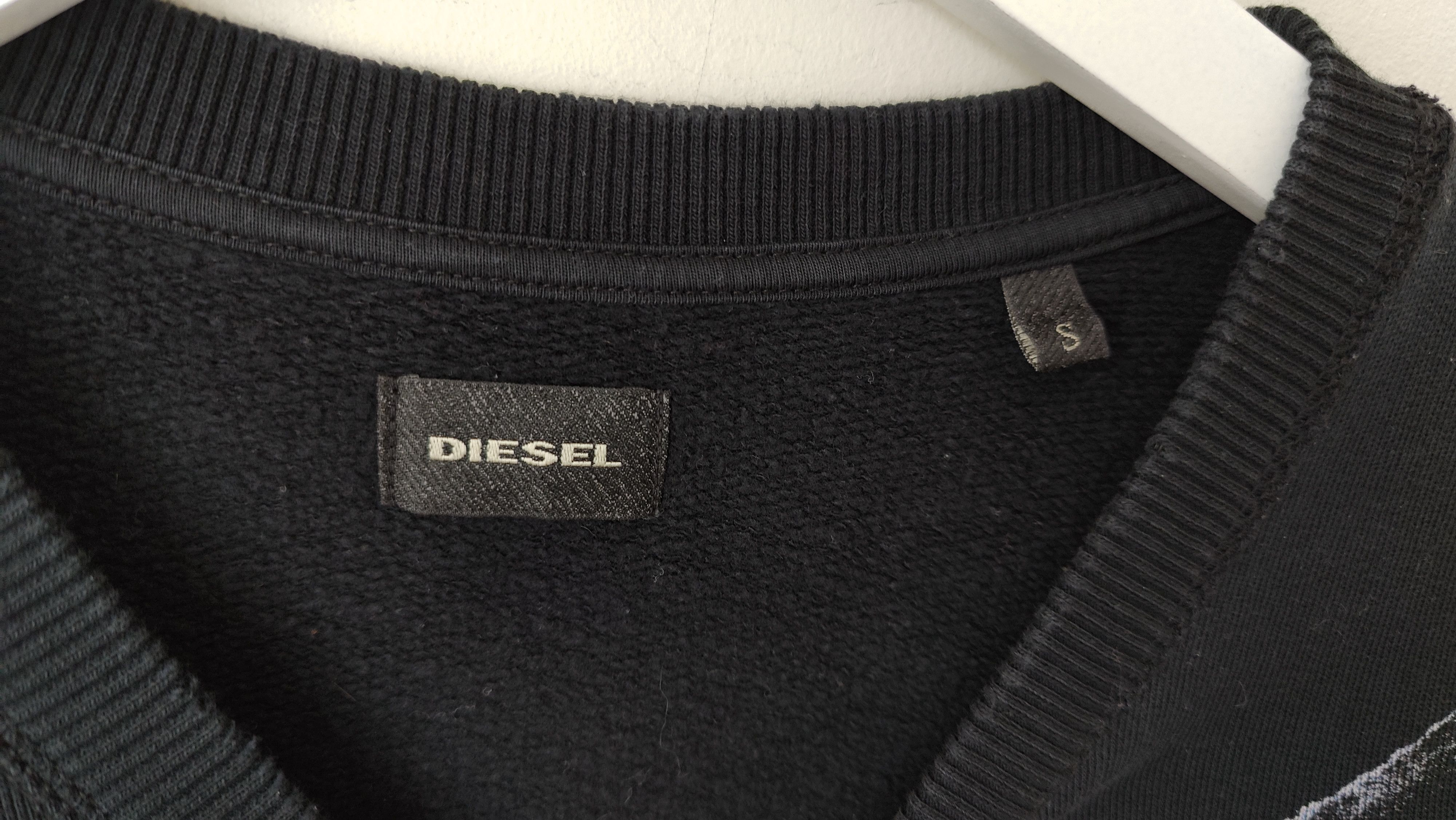 Diesel Diesel Wolf Distressed Oversize Sweatshirt Size US M / EU 48-50 / 2 - 6 Thumbnail