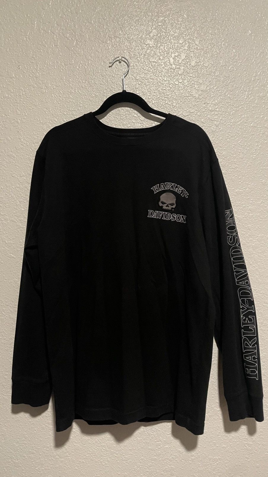 Harley Davidson Harley Davidson Skull Longsleeve Black Size US L / EU 52-54 / 3 - 1 Thumbnail