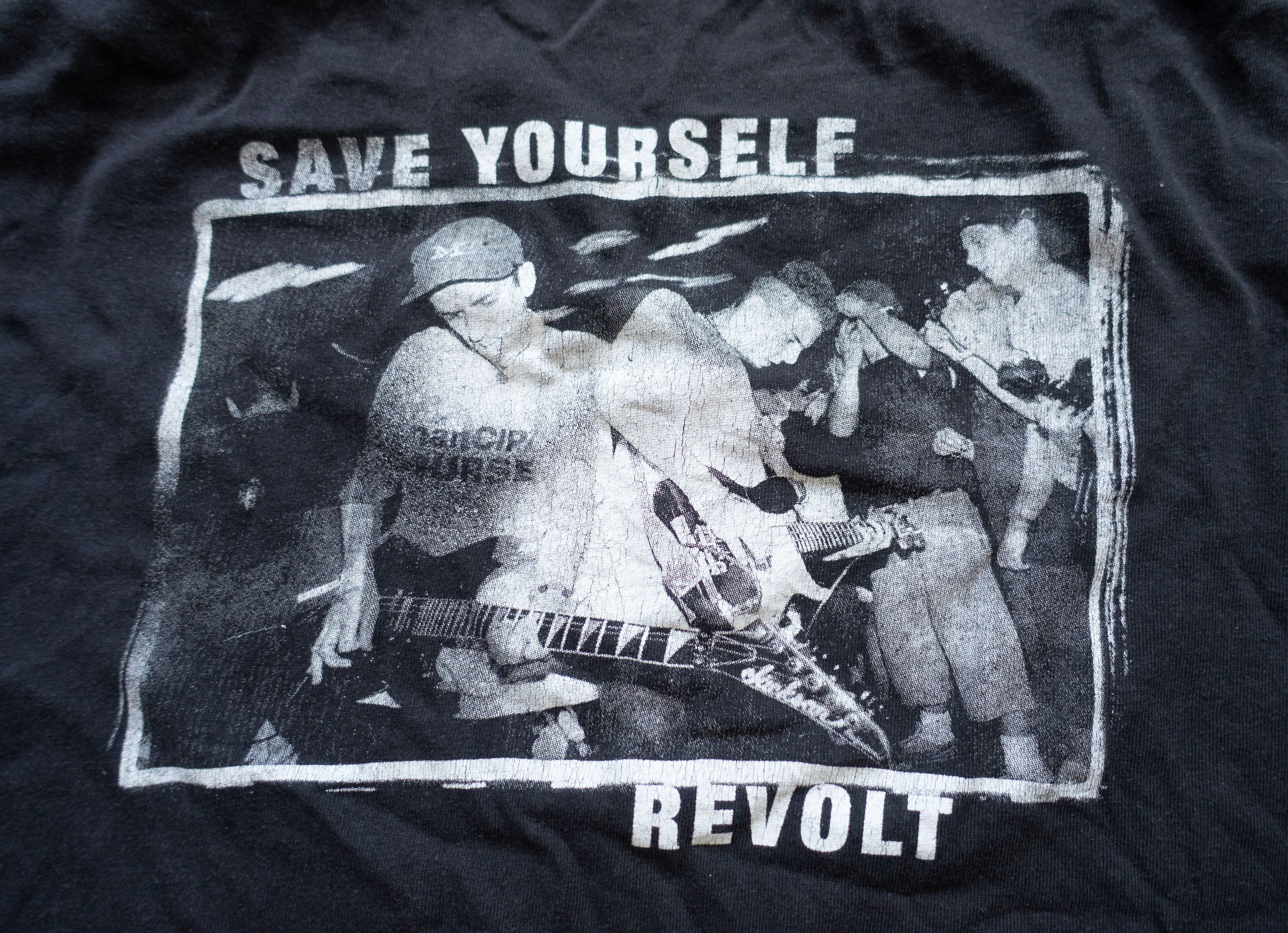 Band Tees Vintage Outspoken Straight Edge Hardcore T-Shirt RARE Size US XL / EU 56 / 4 - 3 Thumbnail