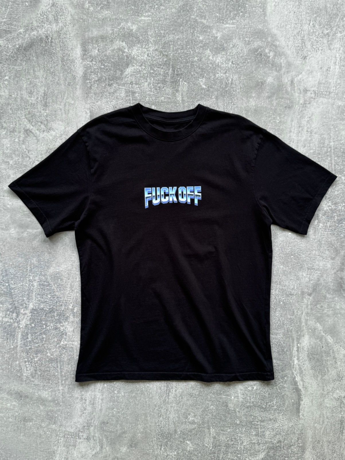 Vintage Vintage Fuck Off Tee Shirt Size US XL / EU 56 / 4 - 1 Thumbnail