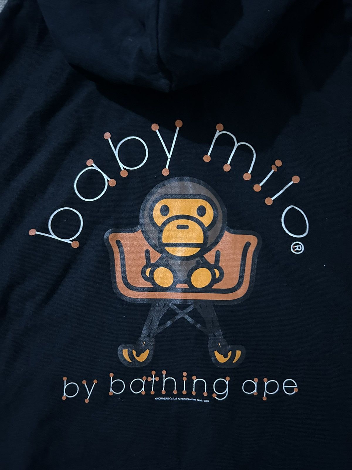 Bape × Nigo Baby Milo Full Zip Hoodie Size US L / EU 52-54 / 3 - 6 Thumbnail